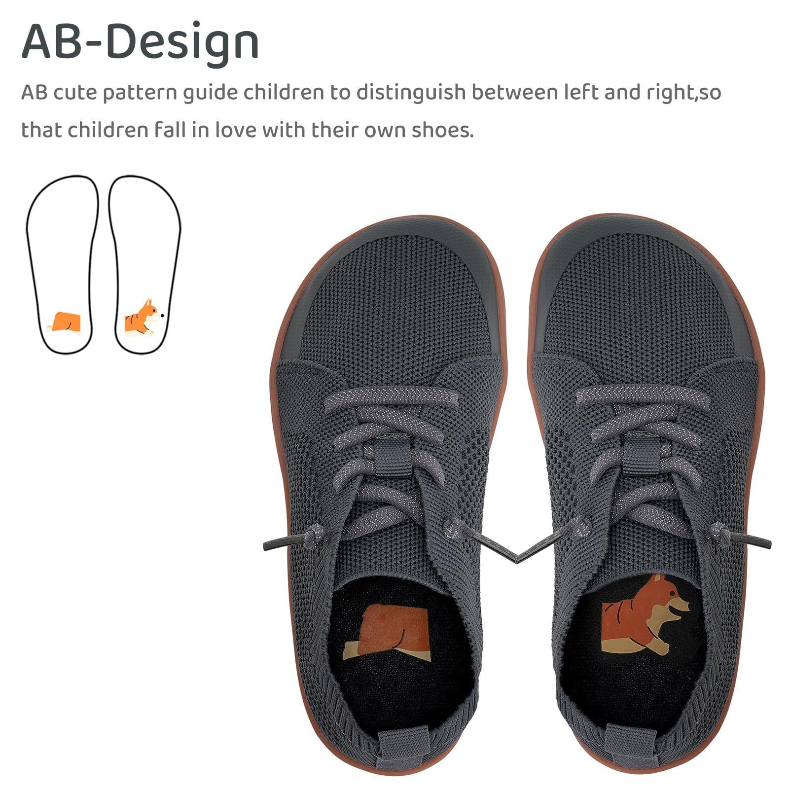 WateLves Toddler Little Kids Wide Barefoot Shoes Boys Girls Minimalist Sneakers Lightweight Breathable Walking Shoes | Naturally Splay | Flexible Fit - Image 3