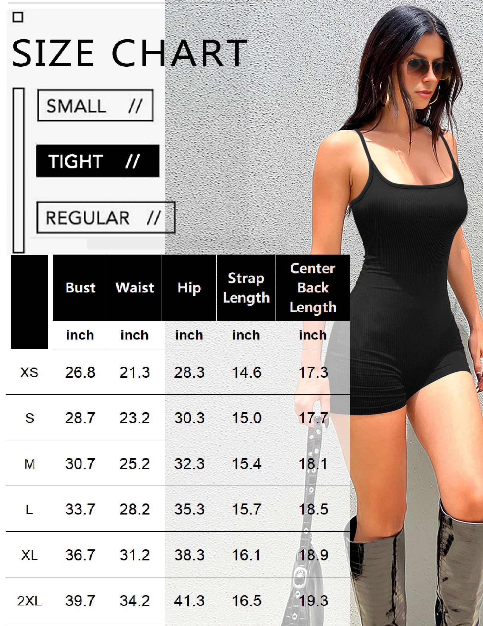 Ekouaer Womens Workout Romper Ribbed Unitard Stretch One Piece Short Jumpsuits Yoga Sleeveless Adjustable Outfits 2024 - Image 6