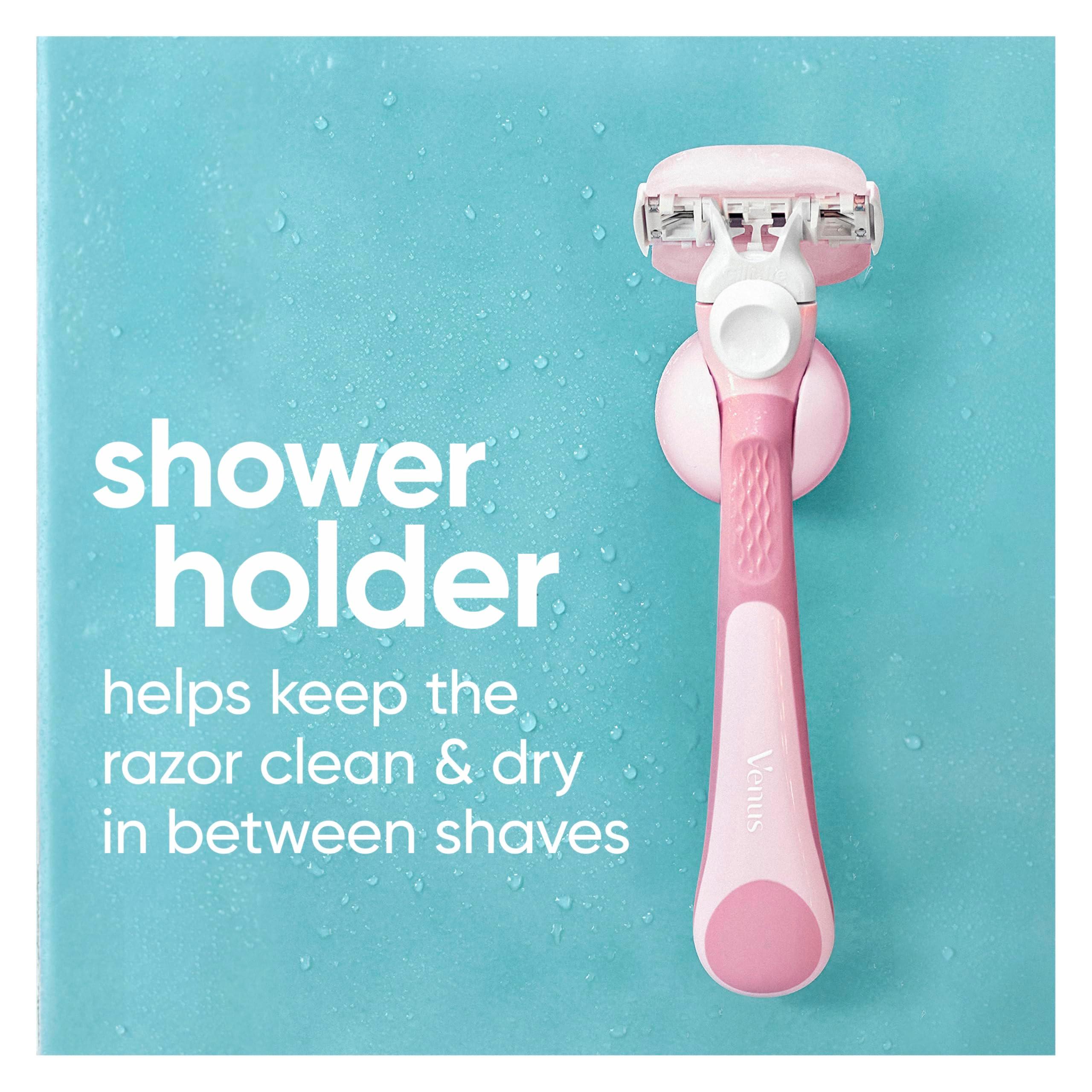 Gillette Venus ComfortGlide Razor for Women, White Tea Scented Gel Bars, Includes 1 Reusable Razor Handle + 2 Refills, Built-in Shave Gel Bars - Image 8