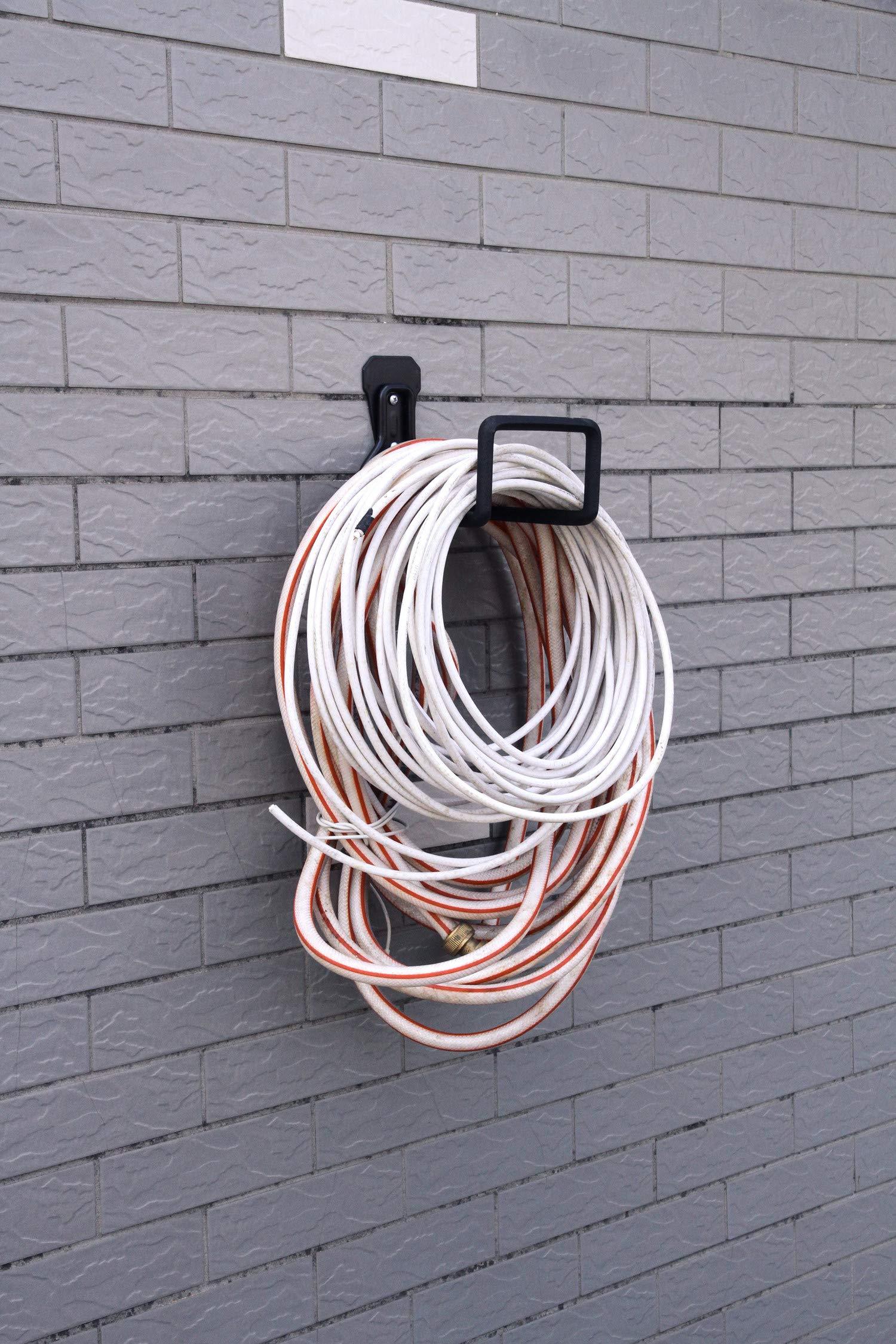Sageme Hose Hanger, Heavy Duty Metal Hose Holder Wall Mount, Hook for Garden Hose/Expandable Hose/Hose Reel/Water Hose/Pocket Hose/Flexable Hose/Magic Hose 100 Ft - Image 7