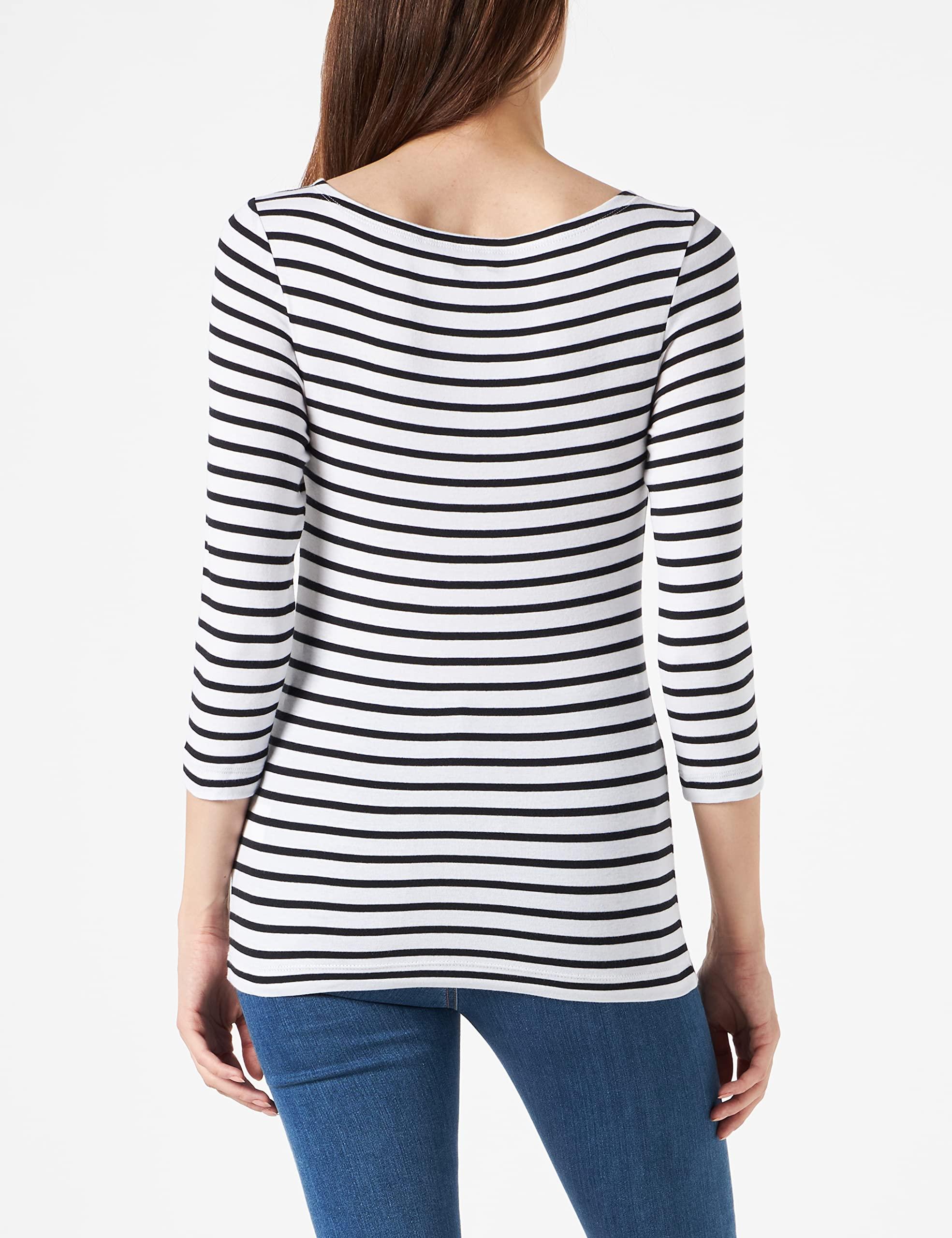 Amazon Essentials Women's Slim-Fit 3/4 Sleeve Boat Neck T-Shirt - Image 5