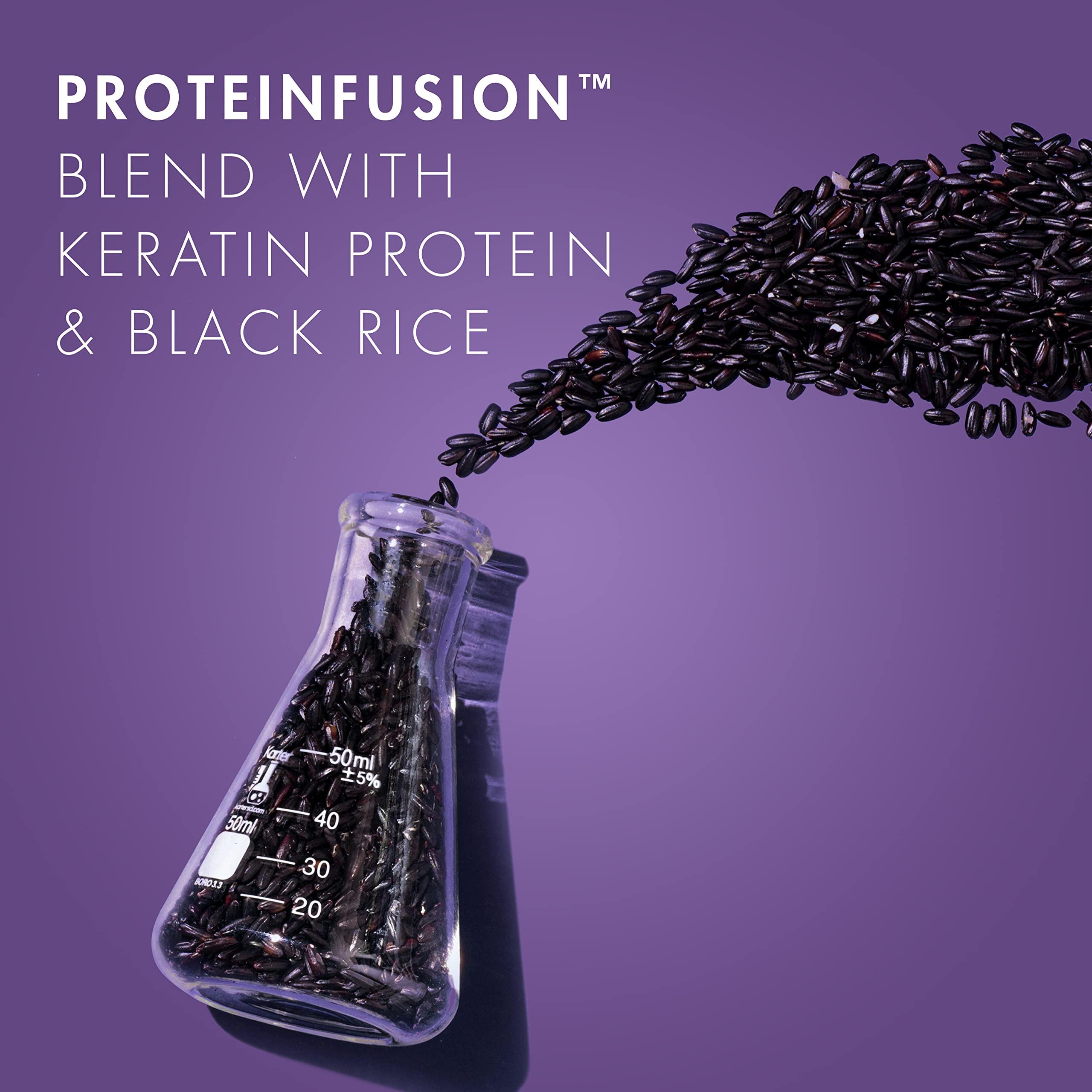 Nexxus Keraphix ProteinFusion Conditioner with Keratin Protein and Black Rice Conditioner for Damaged Hair 33.8 oz - Image 4