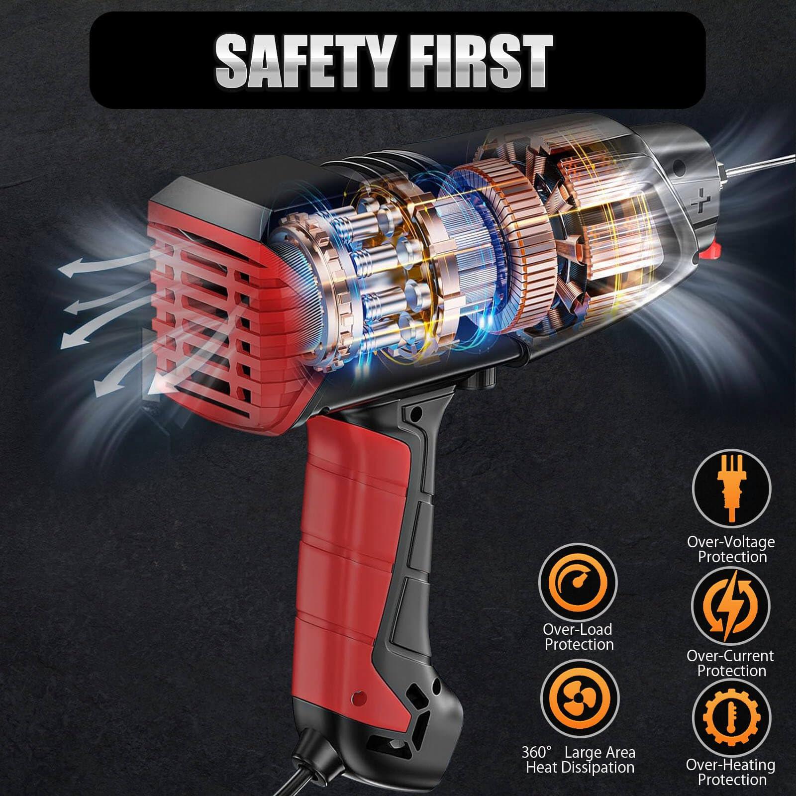 GNI Welding Machine Handheld, Portable Welder Machine 110V 250A with Toolbox, 10PCS Rods Stick Welder for 1/16"-1/8" Rod, IGBT Inverter LCD Digital Display Hand Held Welder with Arc Force Anti-stick - Image 6