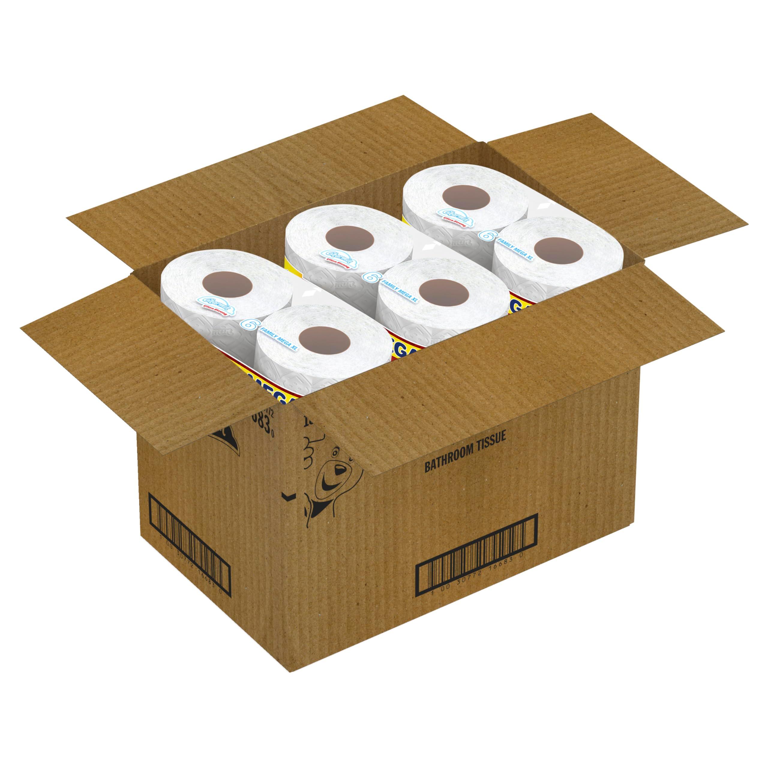Charmin Toilet Paper Ultra Strong Clean Touch, 18 Family Mega XL Rolls = 126 Regular Rolls - Image 9