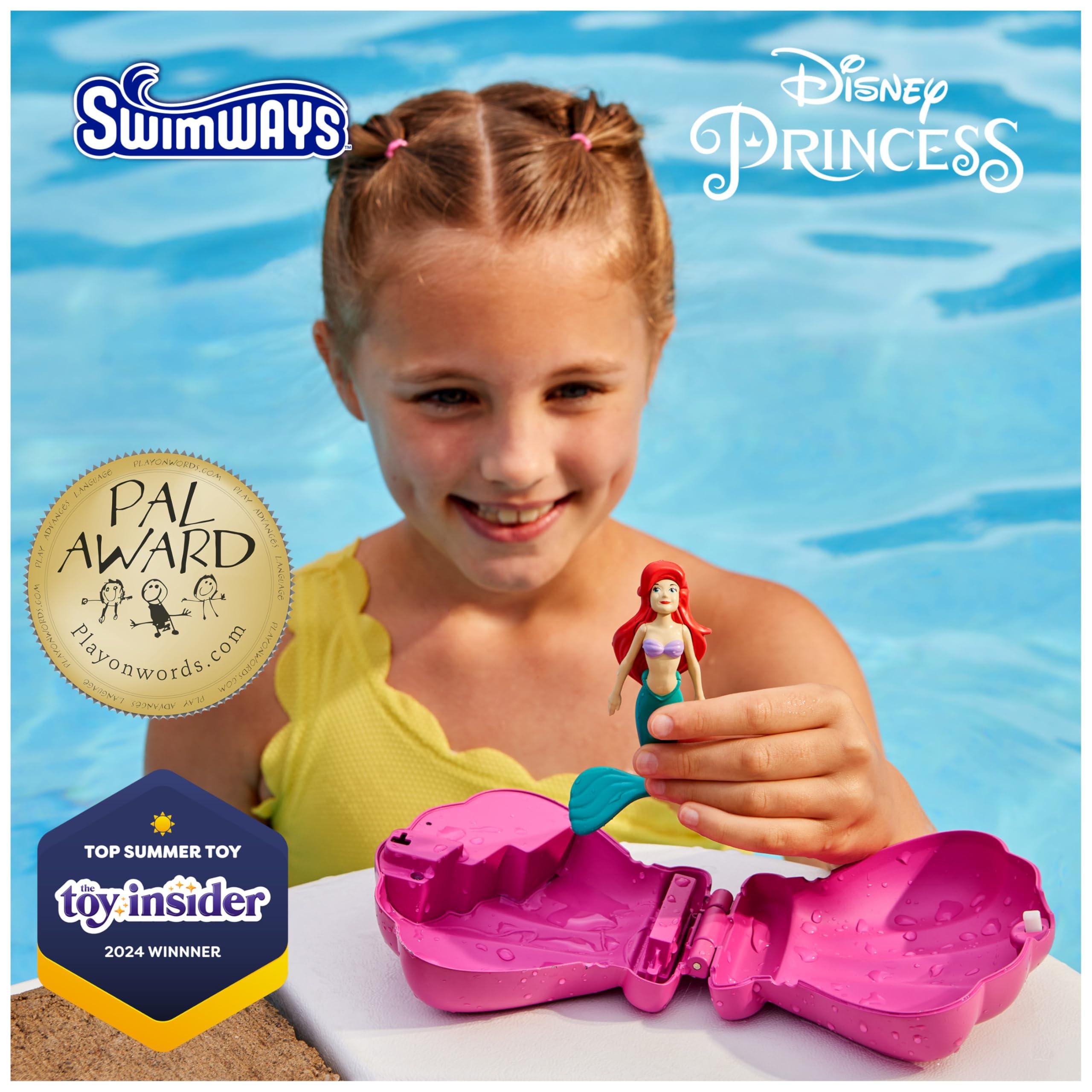 Swimways Disney Princess Ariel Dive Characters 3-Pack, Swimming Pool Accessories & Kids Pool Toys, Pool Party Supplies & Water Toys for Kids Aged 5 & Up - Image 2