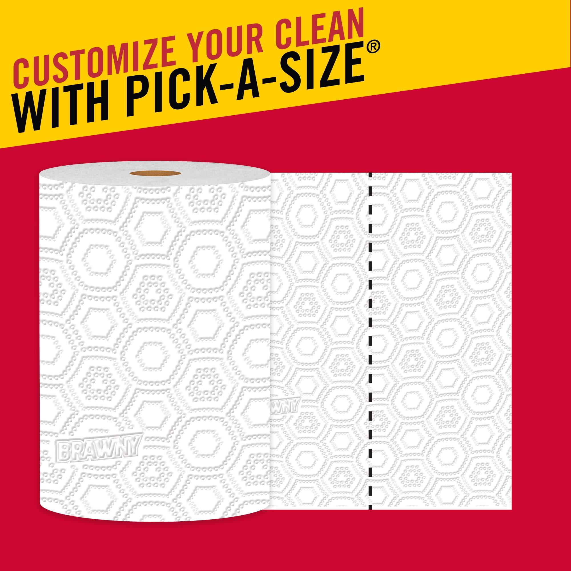Brawny® Pick-A-Size® Paper Towels, 1 Mega Roll = 4 Regular Rolls - Image 10