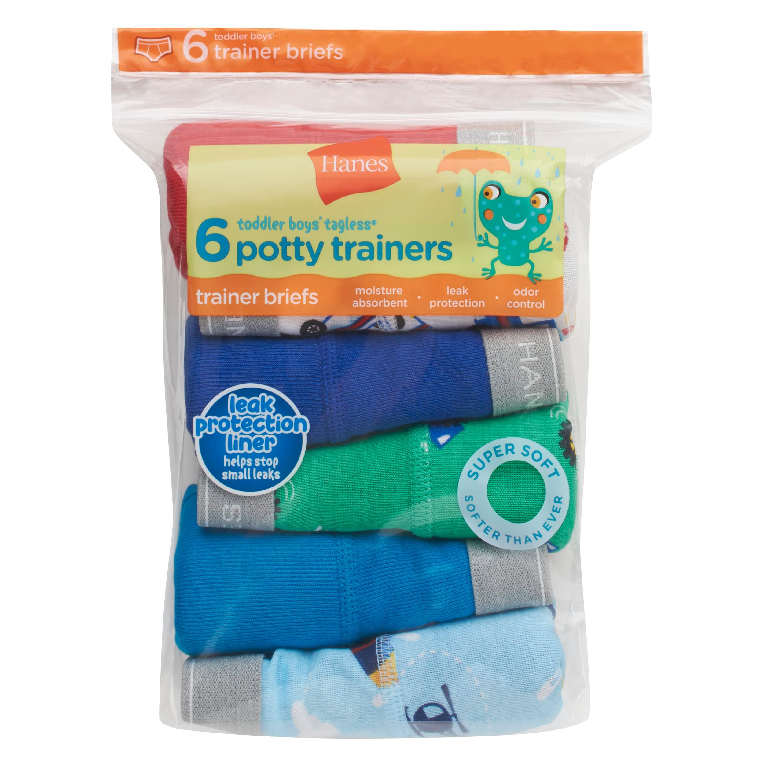 Hanes boys Potty Trainer Underwear 6-Pack - Image 4