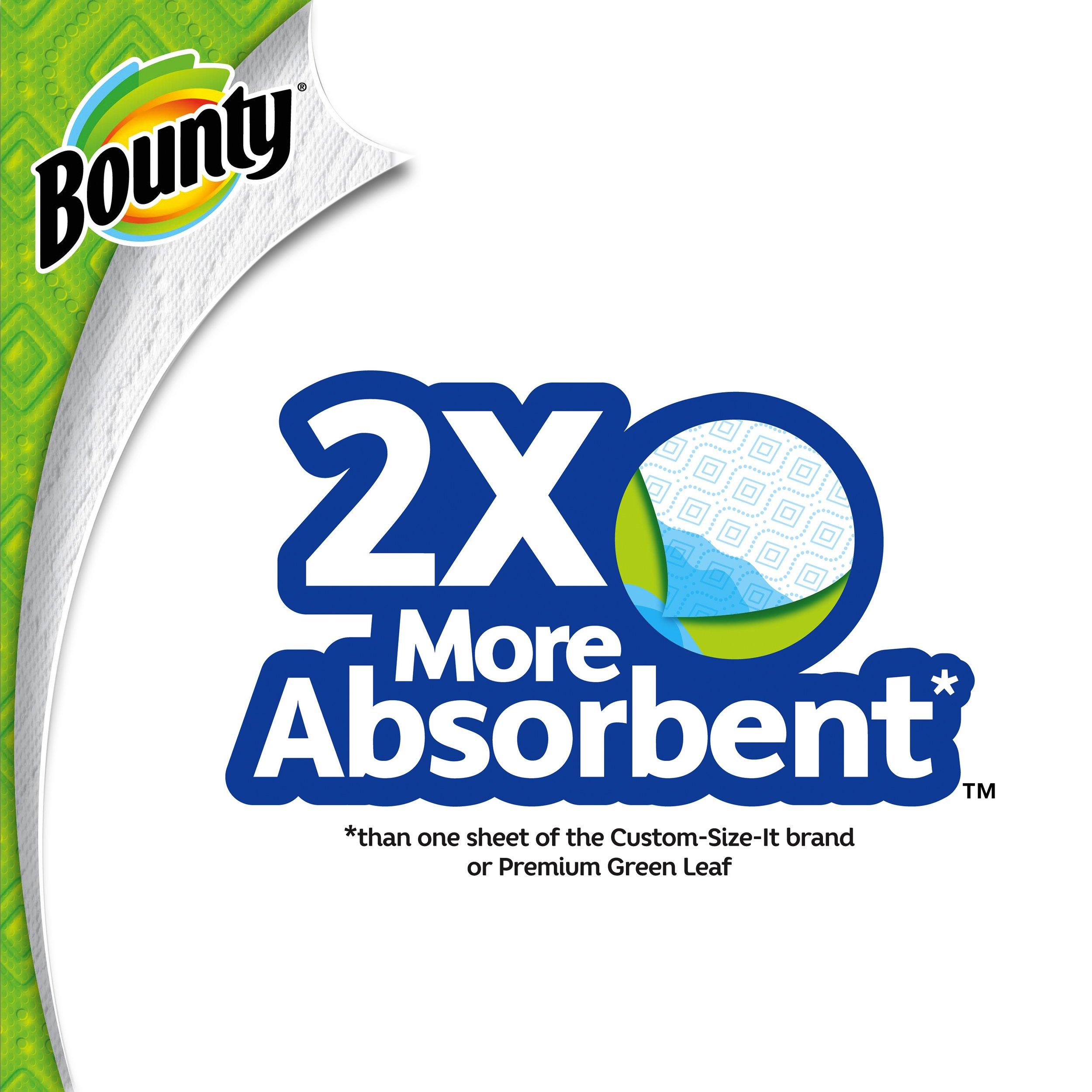 Bounty Select-A-Size Paper Towels, White, Giant Roll, 8 Rolls (Pack of 1) - Image 6