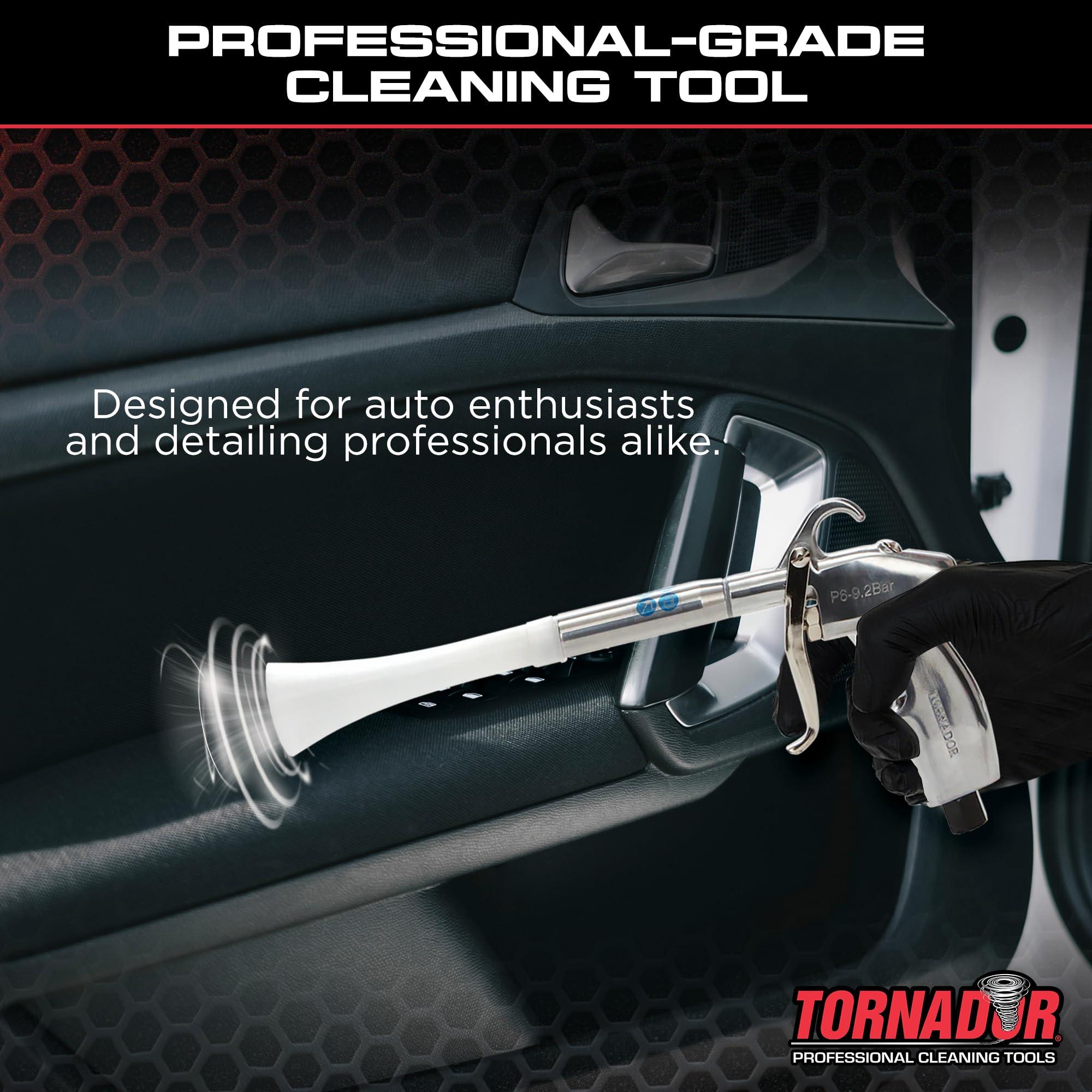 Tornador Z-014 Air Blow Out Tool | High-Performance Air Blower for Fast Car Detailing | Quickly Cleans & Dries Hard-to-Reach Areas | Essential Tool for Professionals - Image 5
