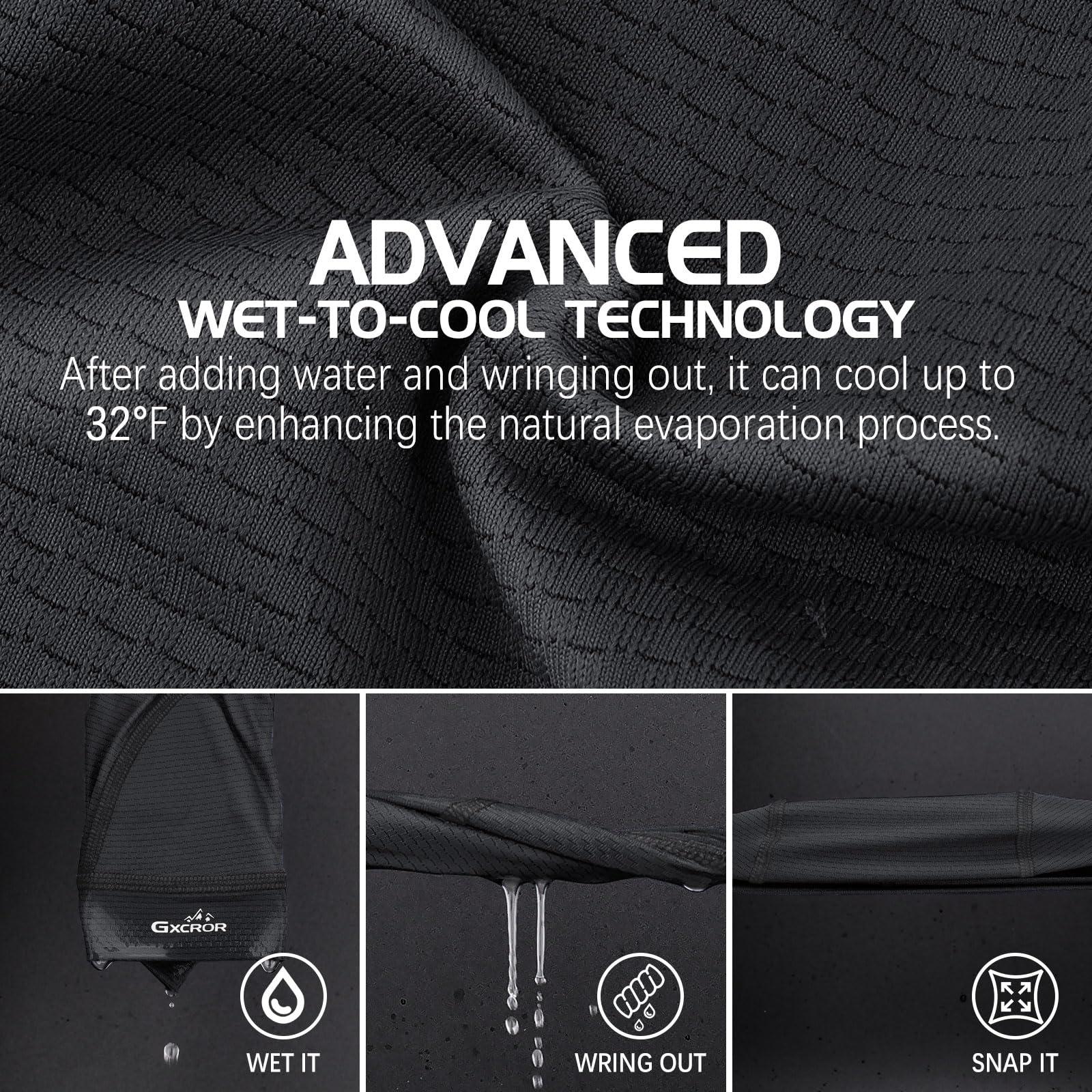 GXCROR 3 Pack Cooling Skull Cap with Sweat-Wicking & Anti-Odor Technology Quick-Dry Helmet Liner for Cycling Motorcycle - Image 5