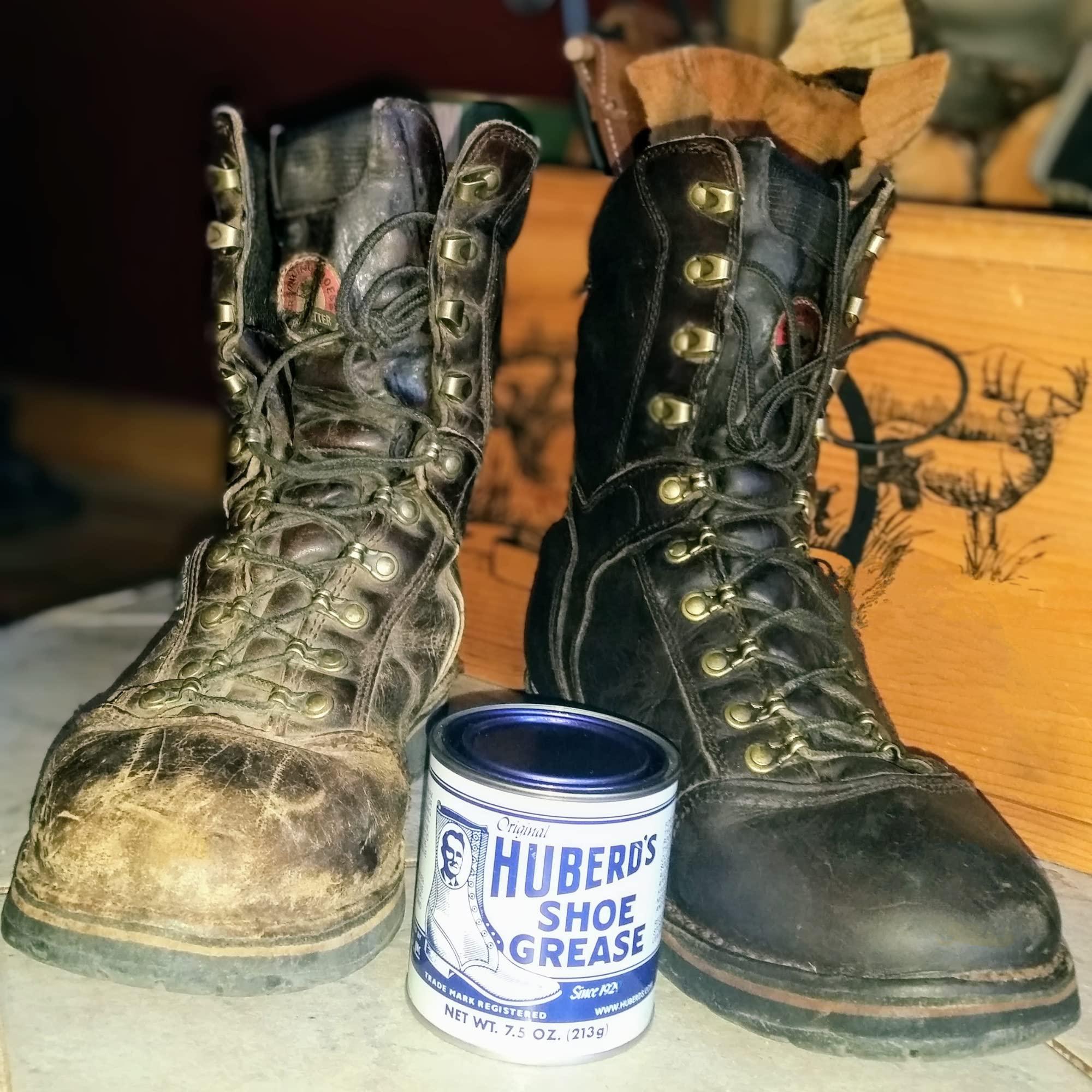 Huberd’s Shoe Grease (7.5oz) - Leather conditioner and waterproofer since 1921. Waterproofs, softens and conditions boots, shoes, bags, belts, jackets, car seats, gloves, furniture, saddles and tack. - Image 2