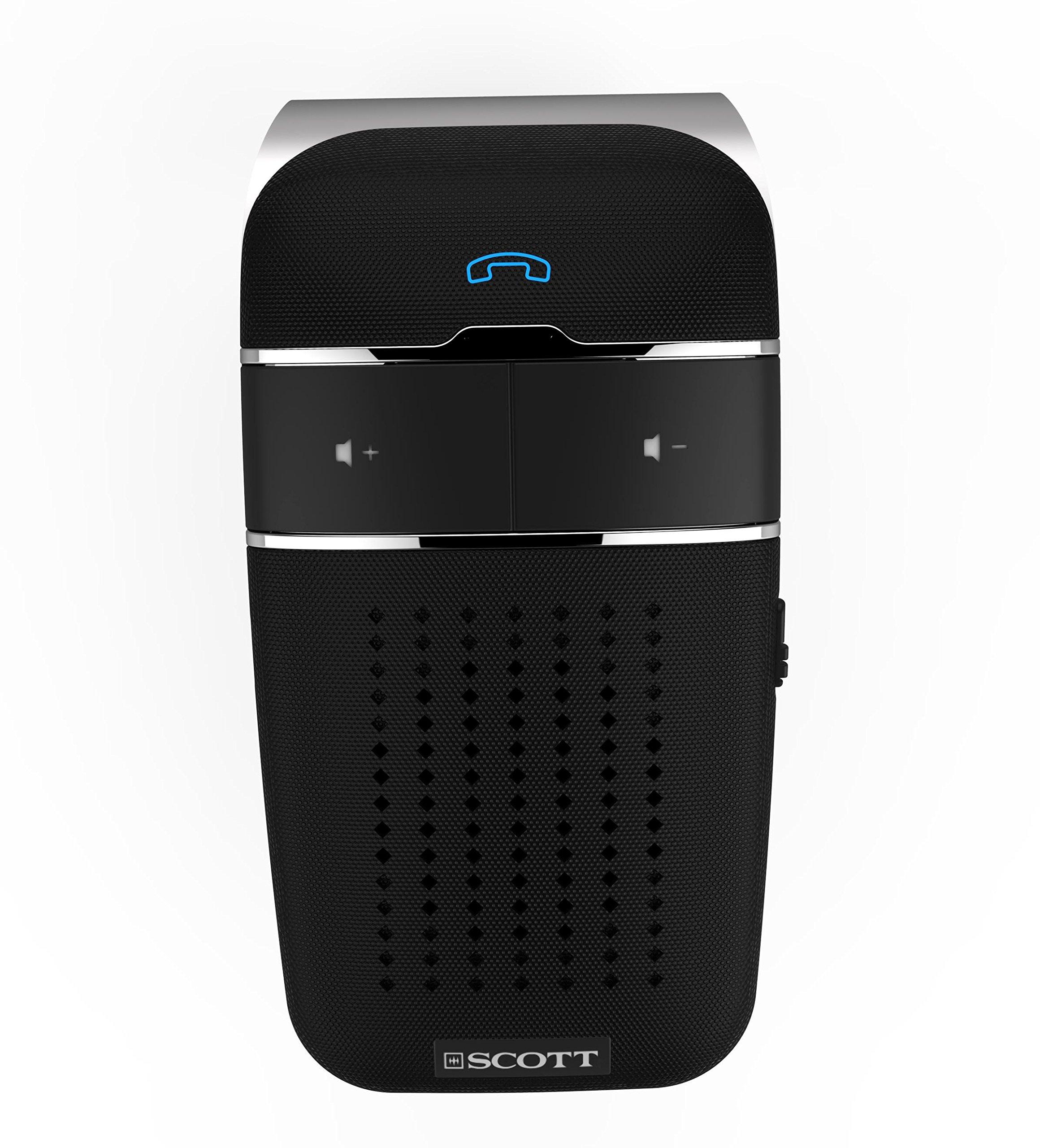 Emerson Radio HH Scott Bluetooth Hands-Free Car Speakerphone, Magnetic Phone Mount, S100103, Black - Image 3