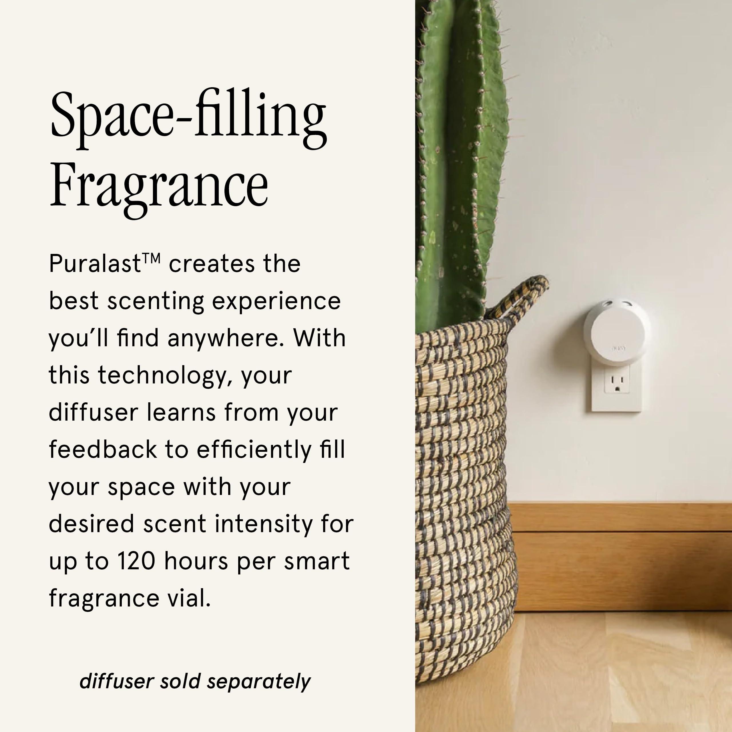 Pura Smart Home Air Diffuser Fragrance - Smart Home Scent Refill - Up to 120-Hours of Premium Fragrance per Refill - Clean Diffuser for Office & Apartment - 2 Pack, Linens & Surf - Image 3
