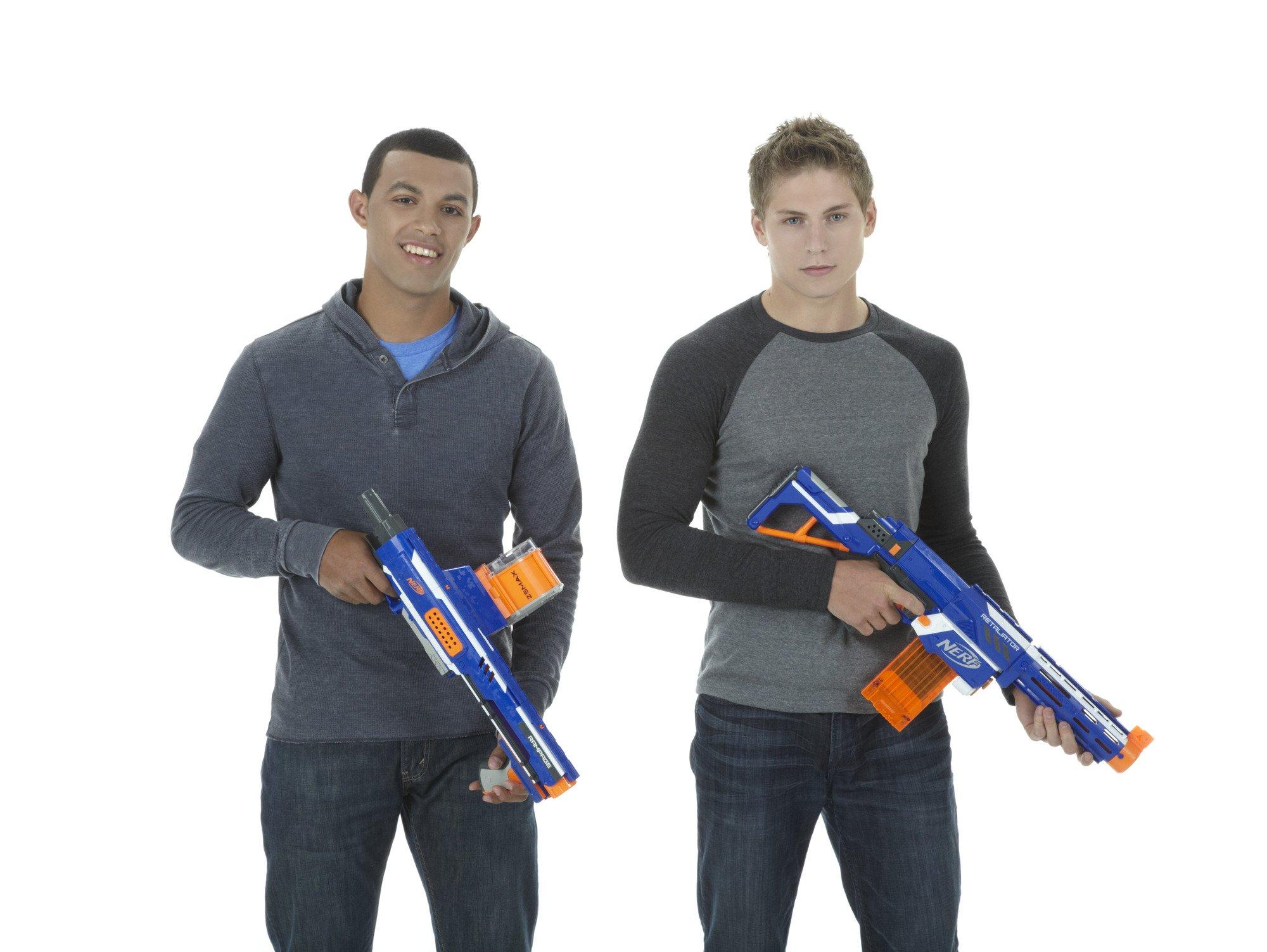 NERF Rampage N-Strike Elite Toy Blaster with 25 Dart Drum Slam Fire for Kids, Teens, & Adults (Amazon Exclusive) - Image 6