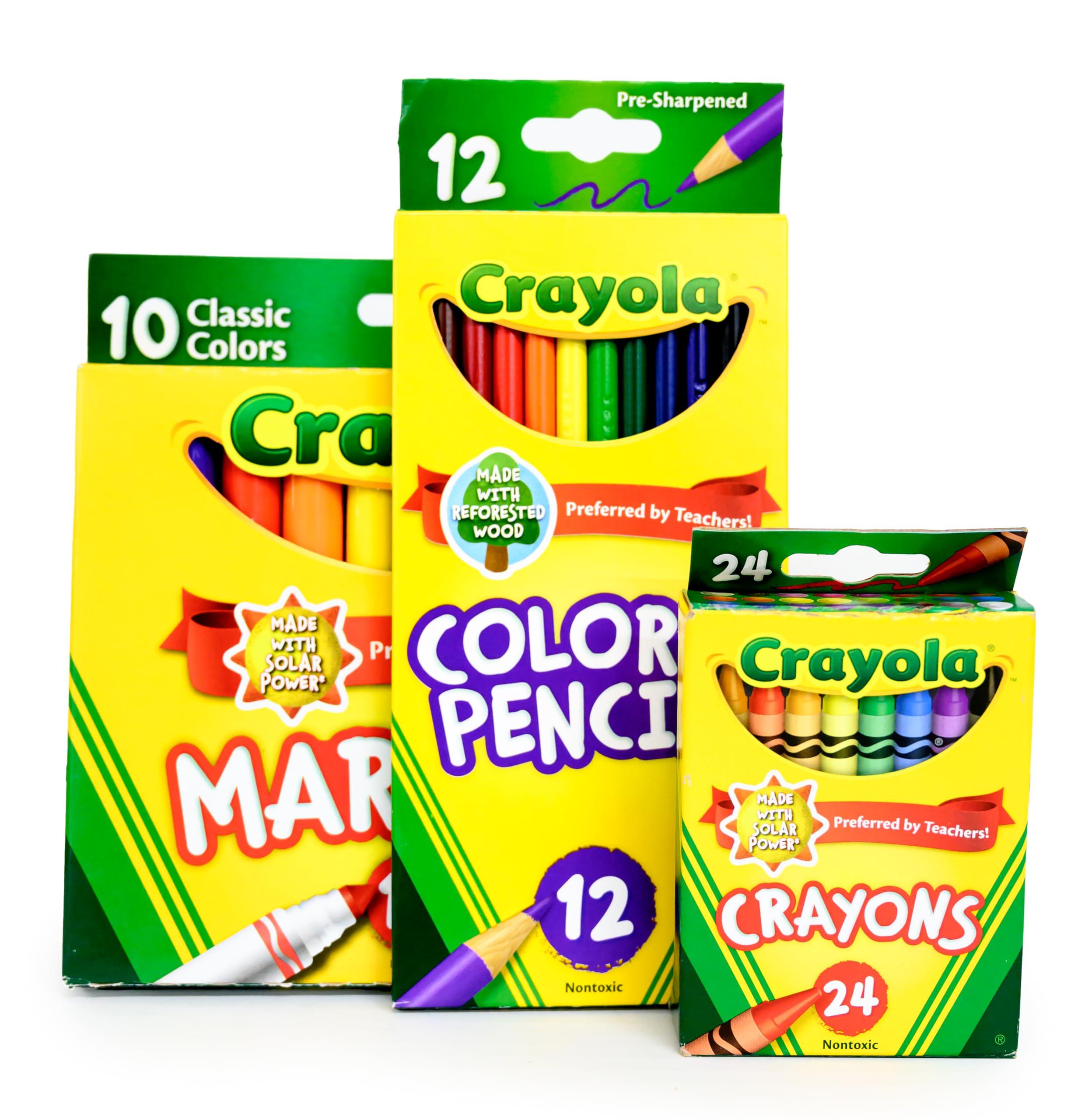 Elementary School Essentials Bundle | 1 Box - 91 Pieces per Box | School Supply Boxes - Back to School Essentials | Includes Binders, Folers, Notebooks, Filler Paper, Pencils, Notecards, Pens, & More - Image 5