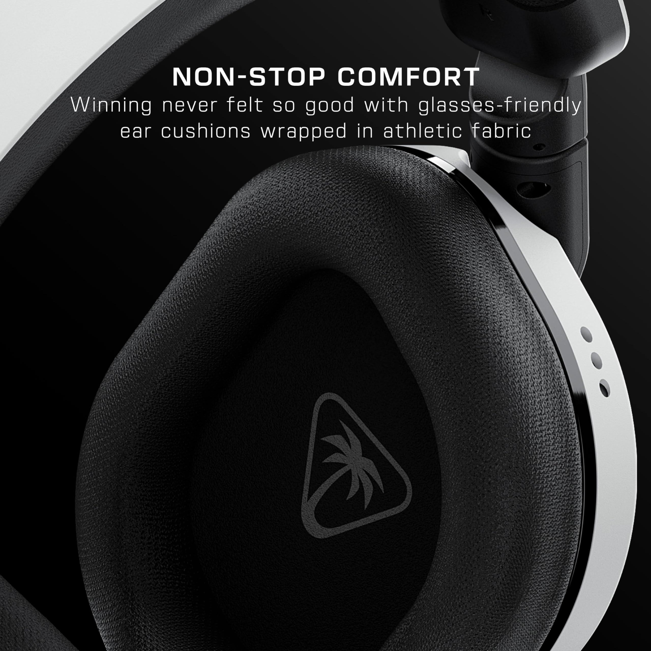 Turtle Beach Stealth 600 Wireless Multiplatform Amplified Gaming Headset for Xbox Series X|S, Xbox One, PC, PS5, PS4, & Mobile – Bluetooth, 80-Hr Battery, Noise-Cancelling Mic – White - Image 9
