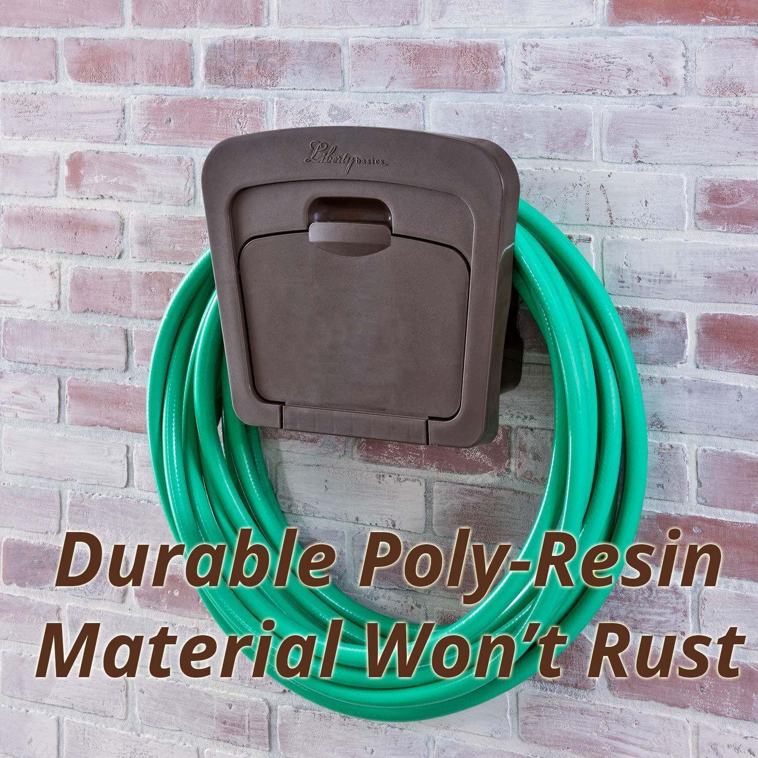 Liberty Basics 501 Garden Hose Hanger w/Storage Compartment - Image 5