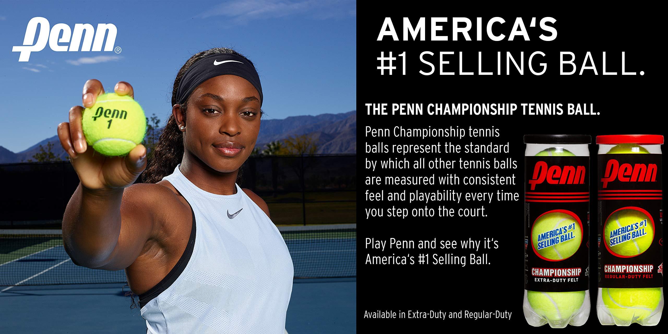 Penn Championship Tennis Balls - Regular Duty Felt Pressurized Tennis Balls - Image 4