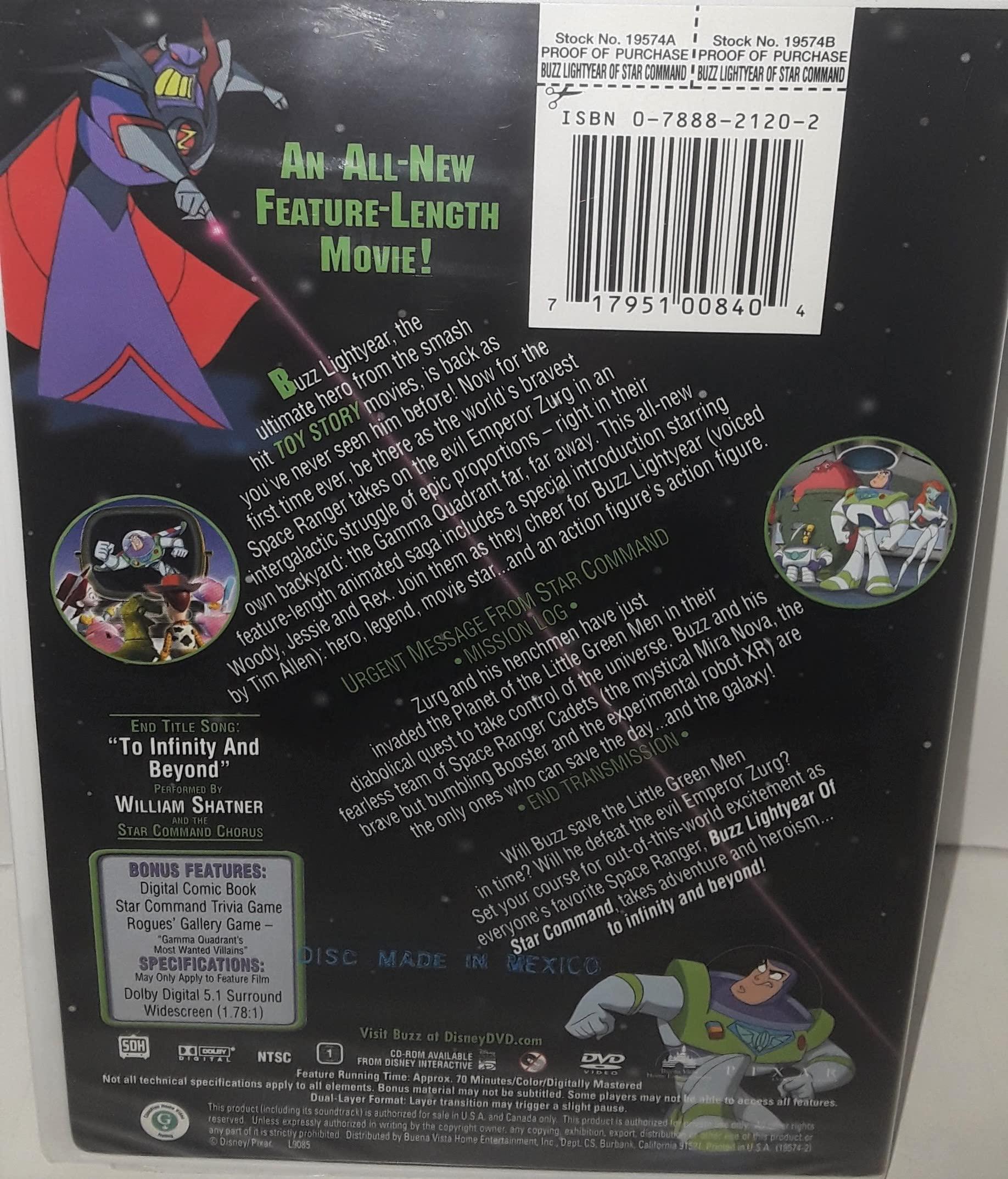 Buzz Lightyear of Star Command: The Adventure Begins [DVD] - Image 4