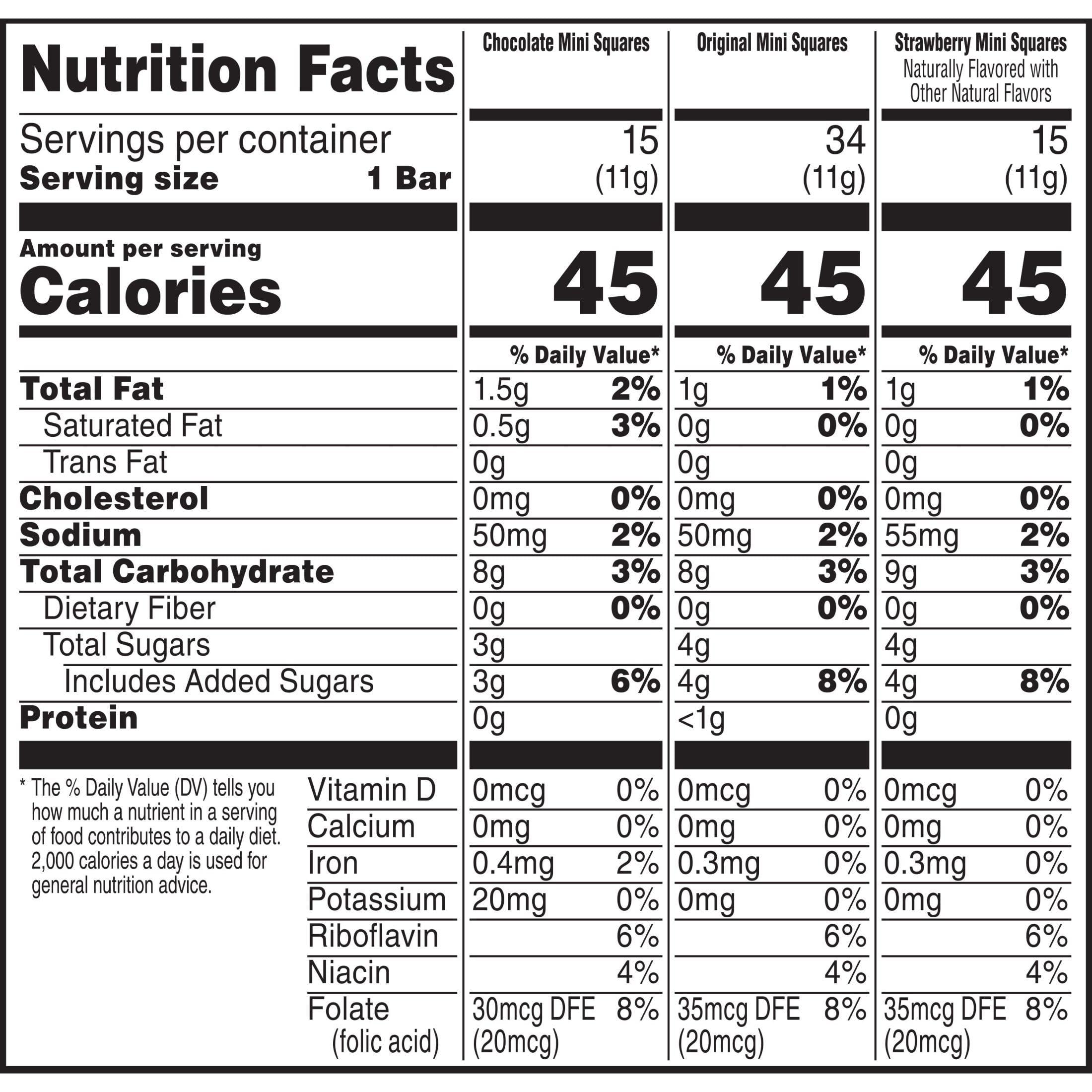 Rice Krispies Treats Mini Marshmallow Snack Bars, Kids Snacks, Variety Pack, 24.8oz Box (64 Bars) - Image 12