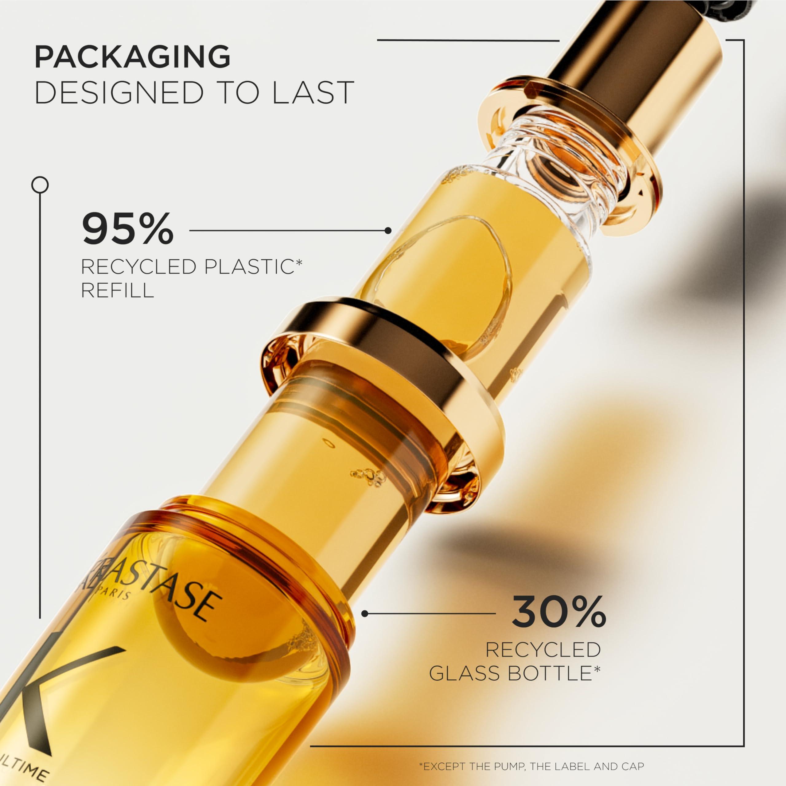 Kerastase Elixir Ultime Refillable Hair Oil - Hydrates & Smoothes Frizz, Adds Shine, With Wild Camellia, Nourishes & Strengthens Hair - Image 10