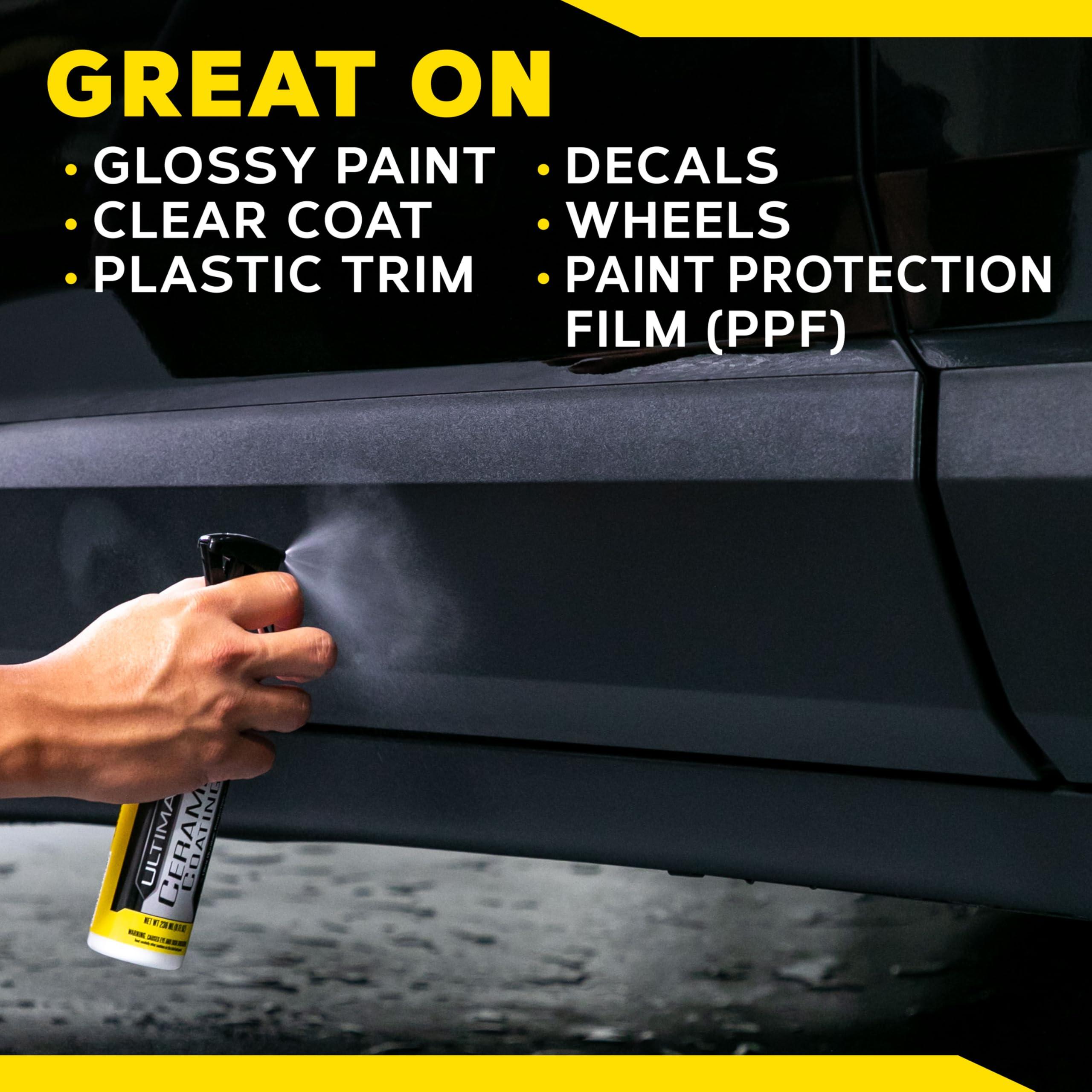 Meguiar's Ultimate Ceramic Coating Kit - Premium Kit for Cars Delivers Ultra-Durable Ceramic Protection with High Water Beading Action, Increased Gloss and Slickness, and Premium Microfiber Towels - Image 8