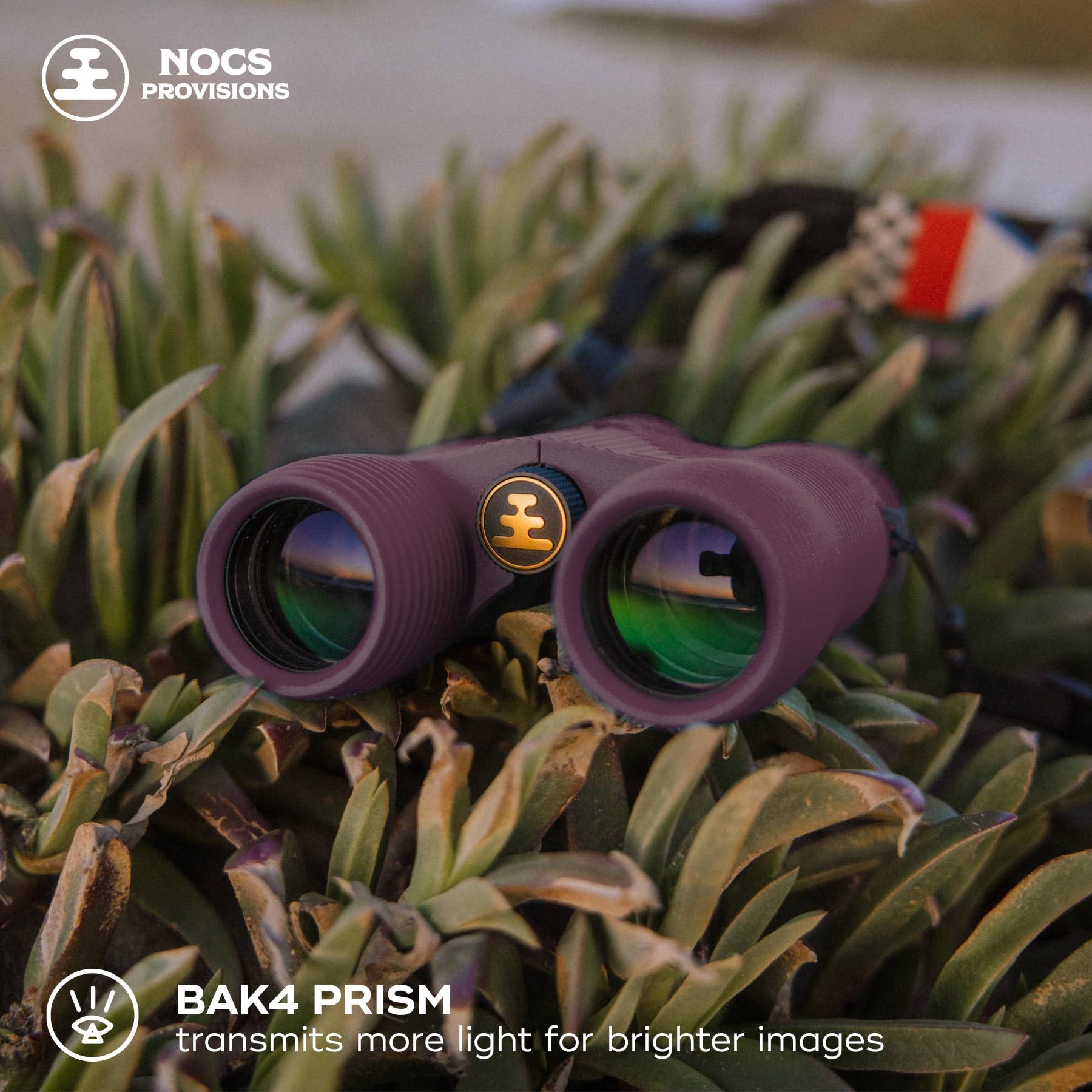 Nocs Provisions Field Issue Compact 10x32 Waterproof Binoculars, Shockproof, Fogproof, 10X Magnification, Bak4 Prism, Multi-Coated Lenses for Adults & Kids, Bird Watching, Hunting & Wildlife Viewing - Image 5