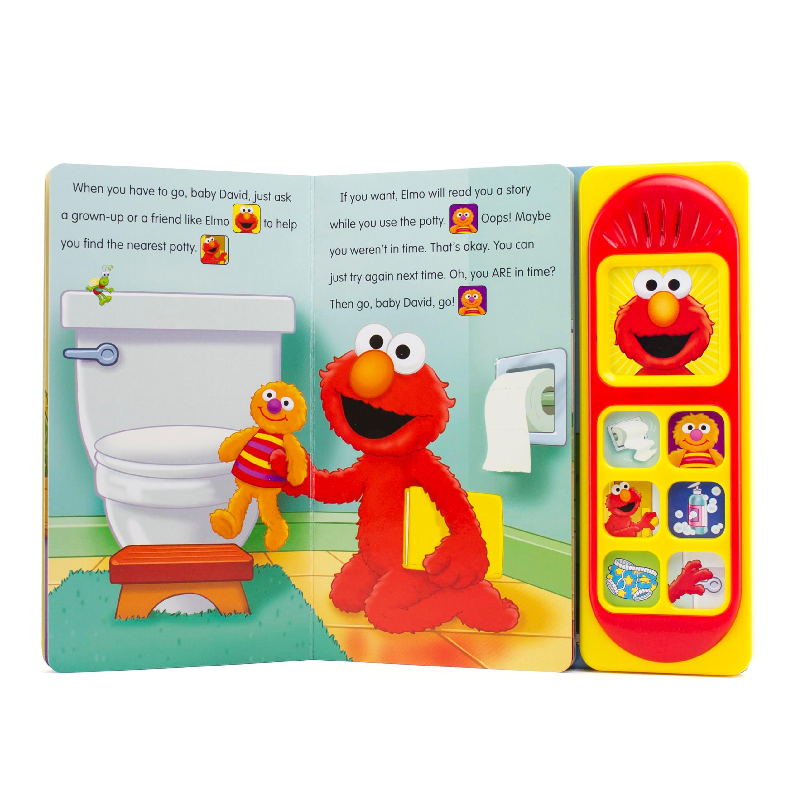 Sesame Street - Potty Time with Elmo - Potty Training Sound Book - PI Kids - Image 4