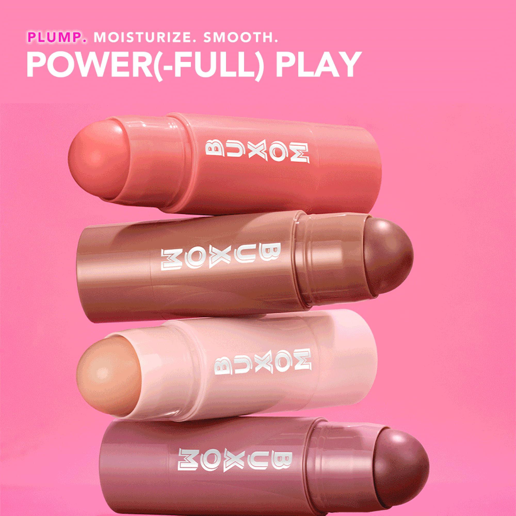 BUXOM Power-Full Plumping Lip Balm, Tinted Lip Balm Plumper, Enhancing Lip Moisturizer, Hydrating & Smoothing Peptide Lip Treatment, Cruelty-Free - Image 3