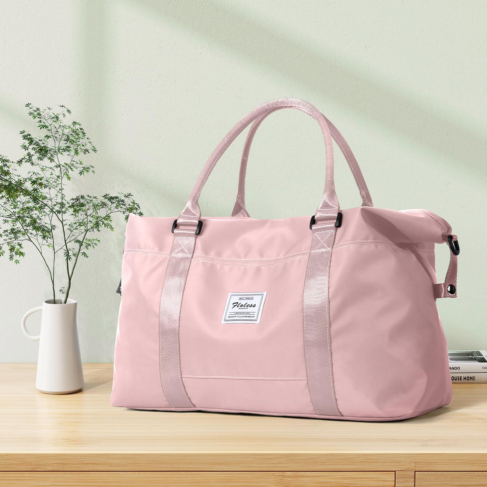 Travel Duffel Bag,Sports Tote Gym Bag,Shoulder Weekender Overnight Bag for Women - Image 9