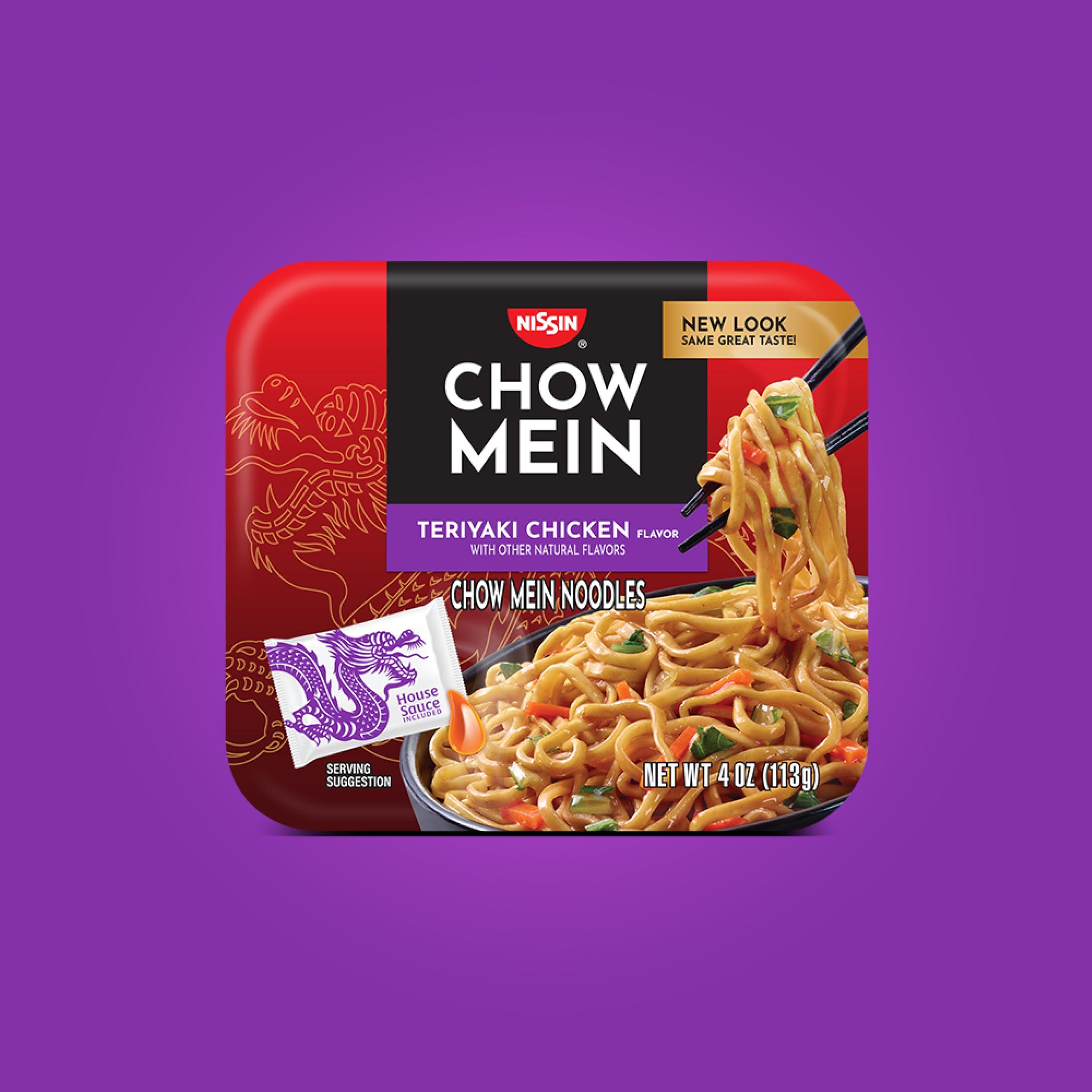 Nissin Chow Mein Noodles, Teriyaki Chicken, 4 Ounce (Pack of 8) - Image 7