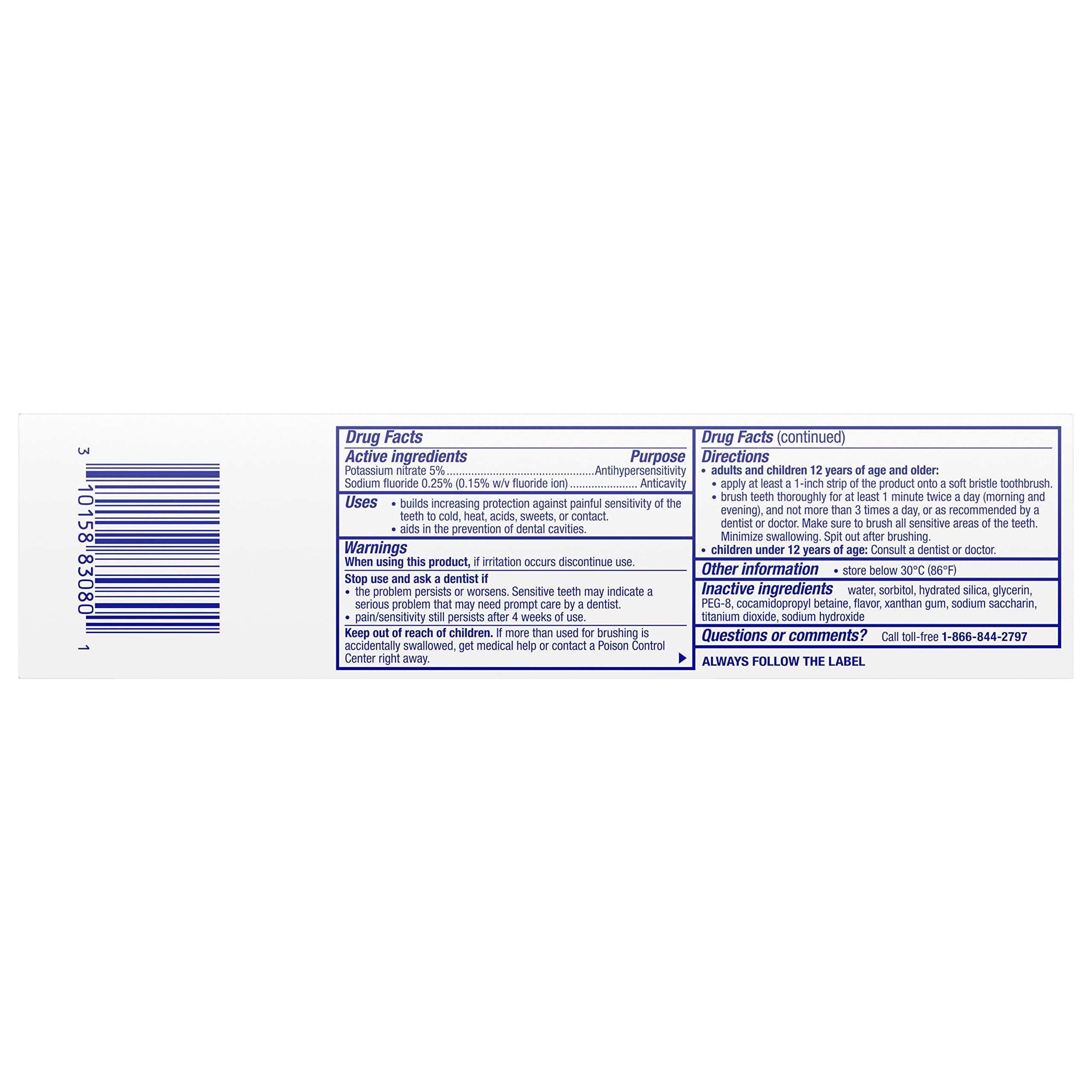 Sensodyne Pronamel Fresh Breath Enamel Toothpaste for Sensitive Teeth and Cavity Protection, Fresh Wave - 4 oz (4 Pack) - Image 8