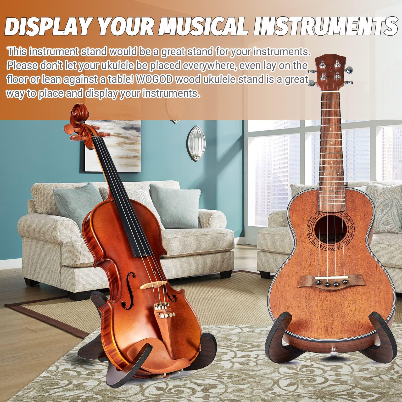 Ukulele Stand, Instrument Stand, Portable Mandolin Stand Ukelele Accessory - Image 5