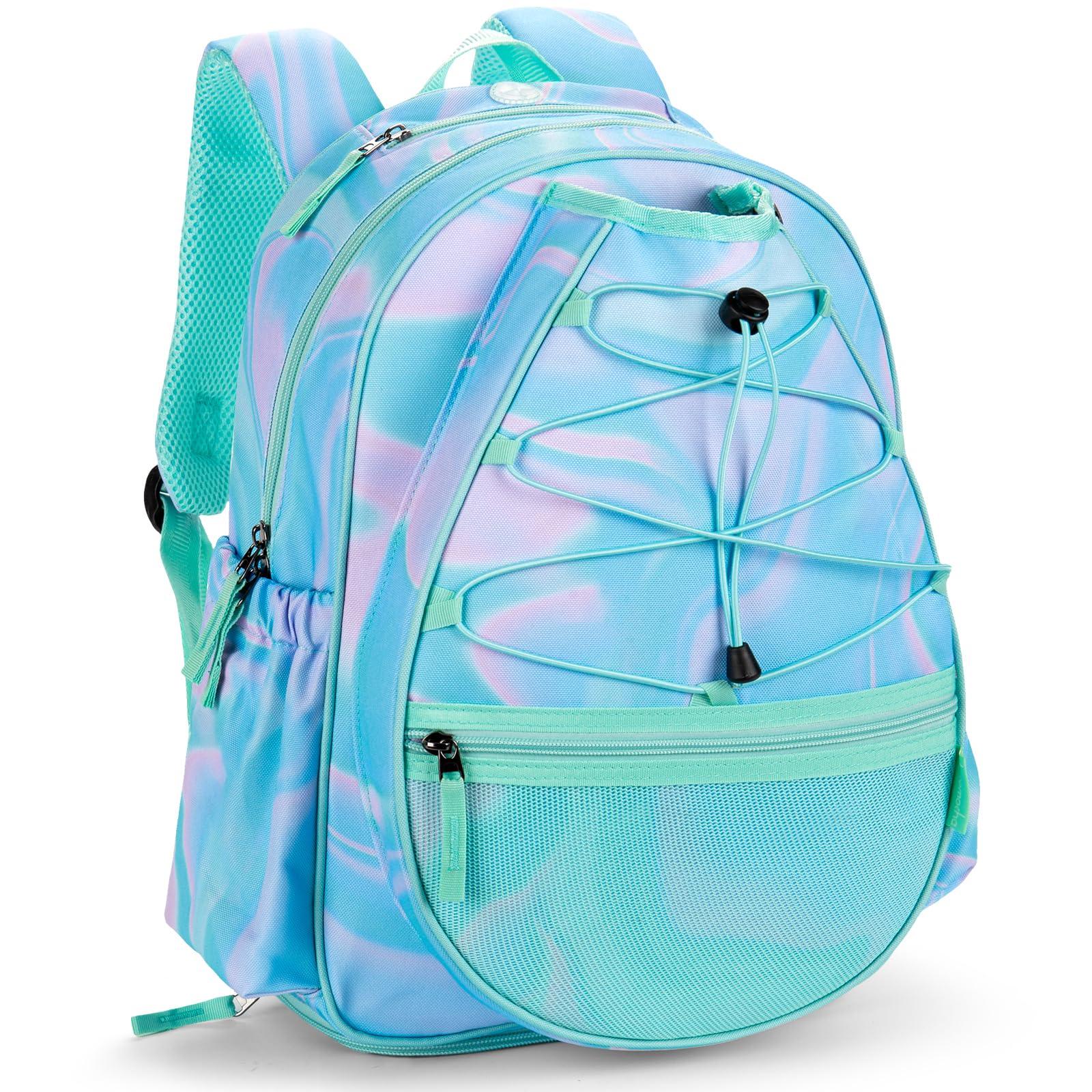Choco Mocha Kids Tennis Bag, Kids Tennis Backpack Racket Bag, junior tennis bag 16 Inch
