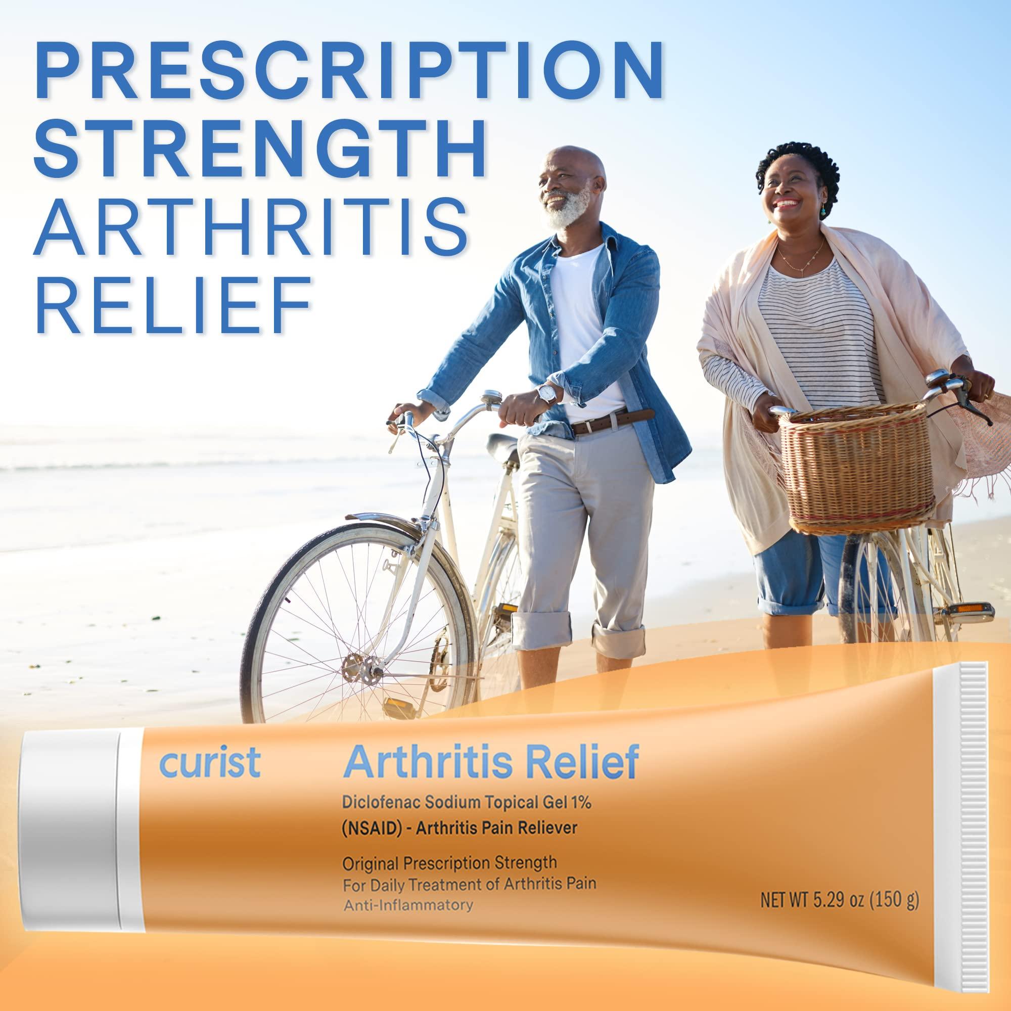 Curist Diclofenac Sodium Topical Gel 1 Percent 150g - Joint Pain Relief for Hand Pain, Foot, Knee Pain, Elbow, or Ankle Discomfort - 1% Gel - 2 Pack - Image 2