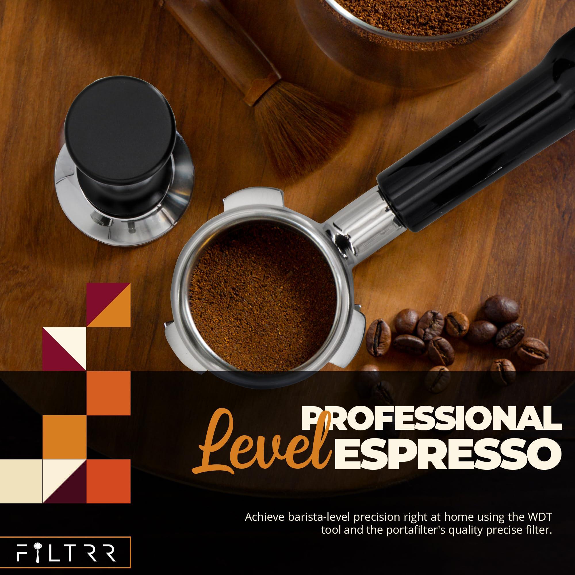 54mm Espresso Kit for Breville Machines - Precision Tamper with Spring, WDT Tool & Aluminum Alloy Accessories - Fits Bambino, Barista Express & Touch - Image 4