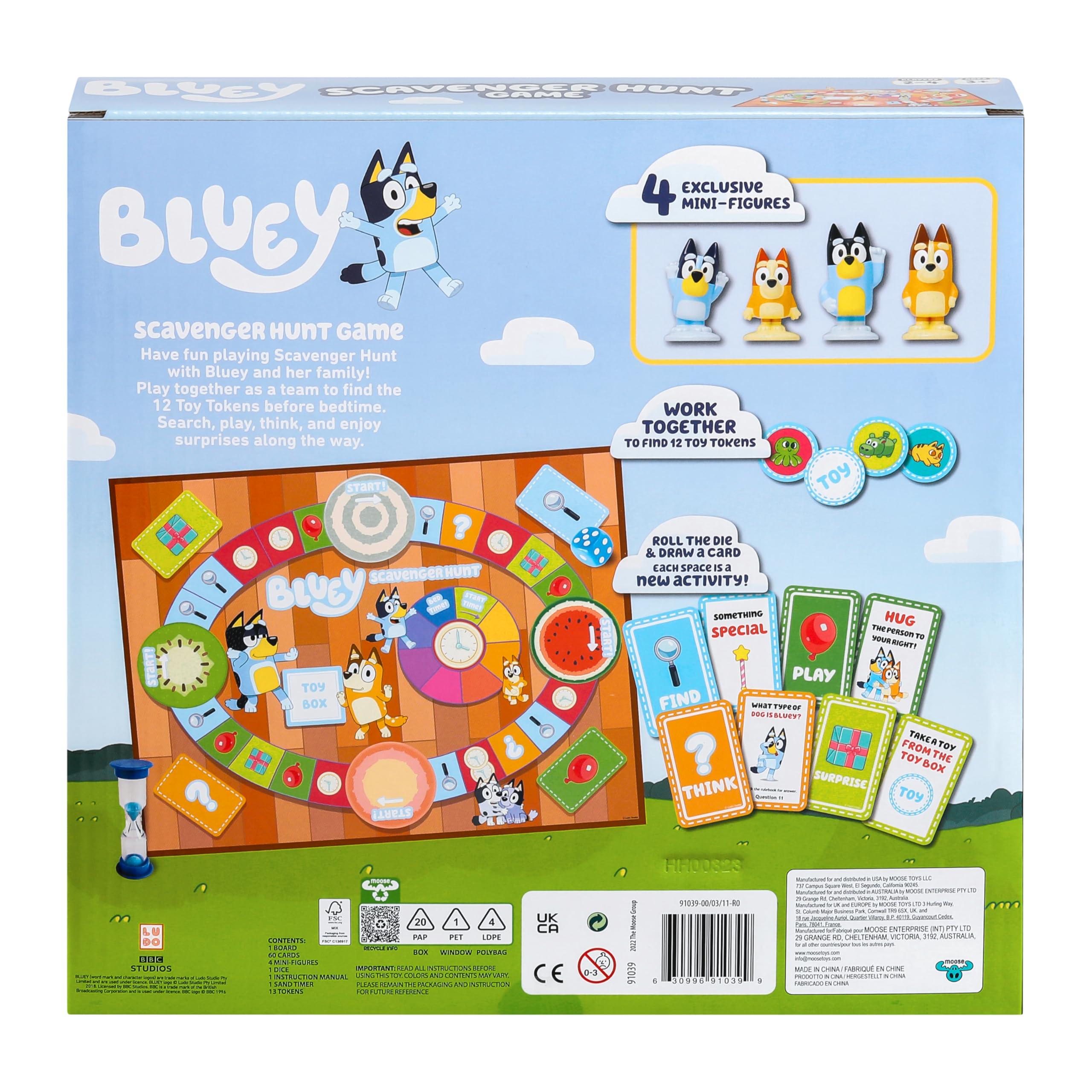Bluey Scavenger Hunt Game. A Fun Board Game Full of Fun Activities to Perform, Things to Find and Questions About to Answer - Image 9