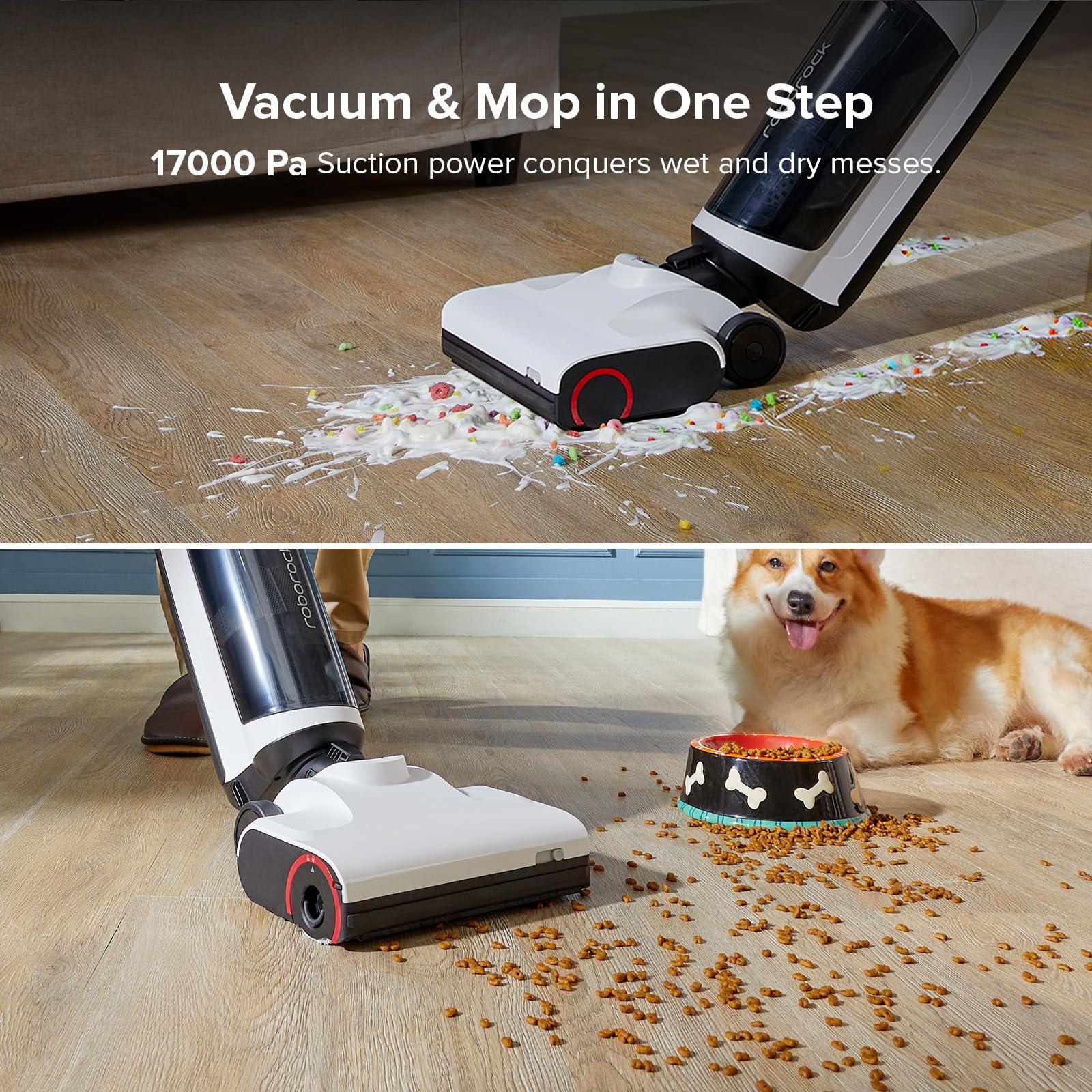 roborock Dyad Air Wet Dry Vacuum Cleaner, Cordless Vacuum Mop Combo with 17000Pa Power Suction, Long Battery, Edge Cleaning, Hardwood Floor Cleaner with Self-Cleaning & Drying System - Image 2