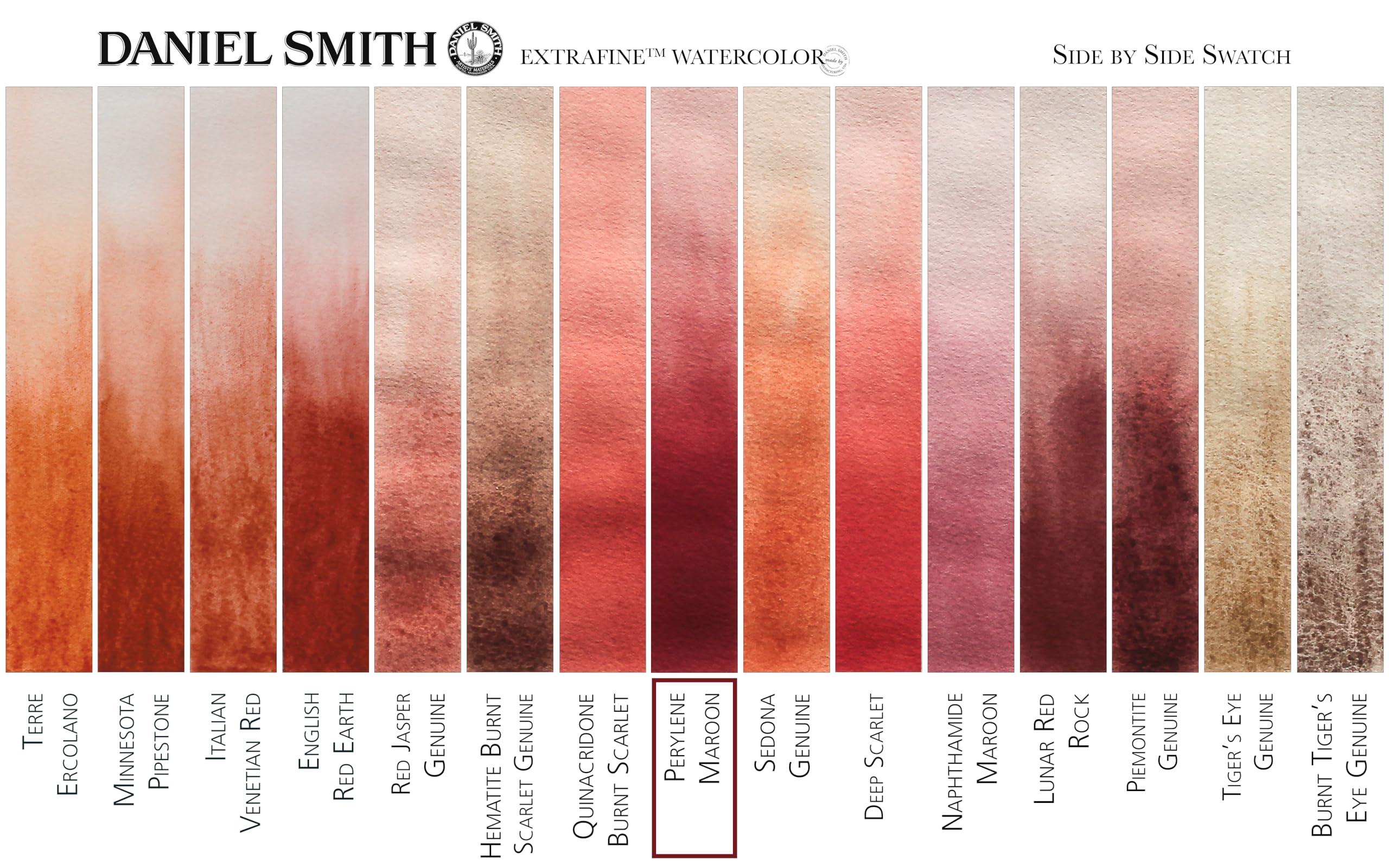Daniel Smith Extra Fine Watercolor Paint, 15ml Tube, Perylene Maroon, 284600074, 0.5 Fl Oz (Pack of 1) - Image 4