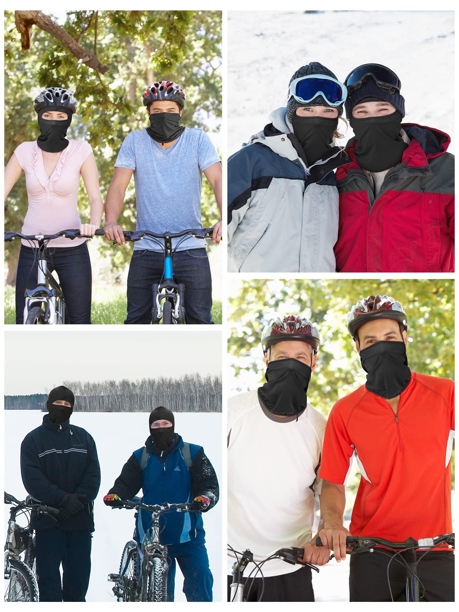 SATINIOR 6 Pcs Ski Mask Cover Balaclava Full Face Mask Summer Face Cover UV Protection Balaclava Men Women Outdoor Sports - Image 6