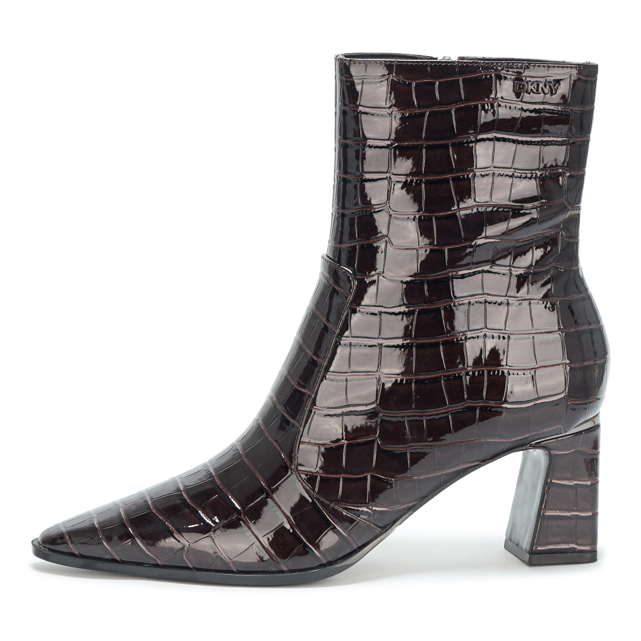 DKNY Women's Sunny Evening Slip on Heeled Bootie Fashion Boot - Image 2
