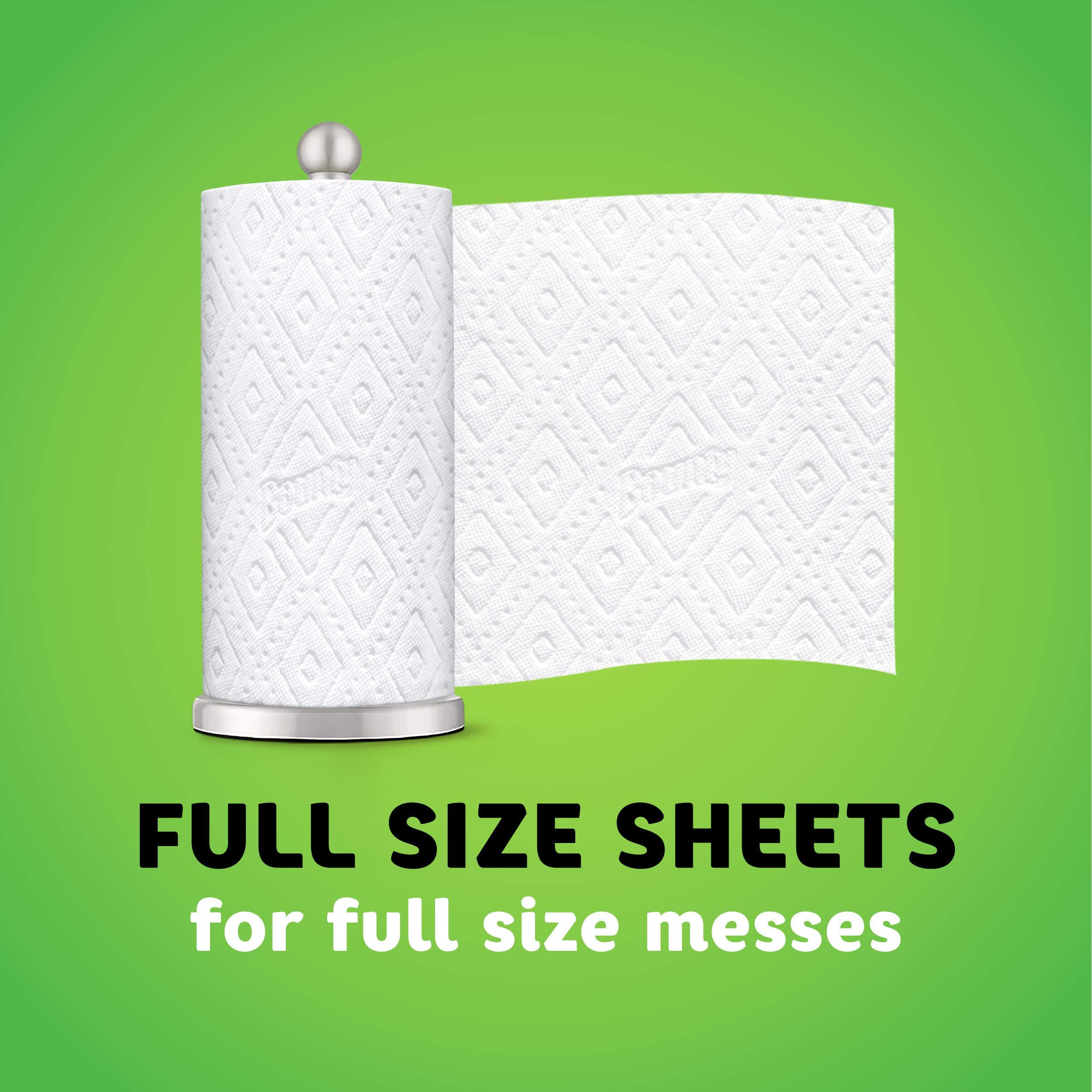 Bounty Full Sheet Paper Towels, White, 6 Double Rolls = 12 Regular Rolls - Image 5