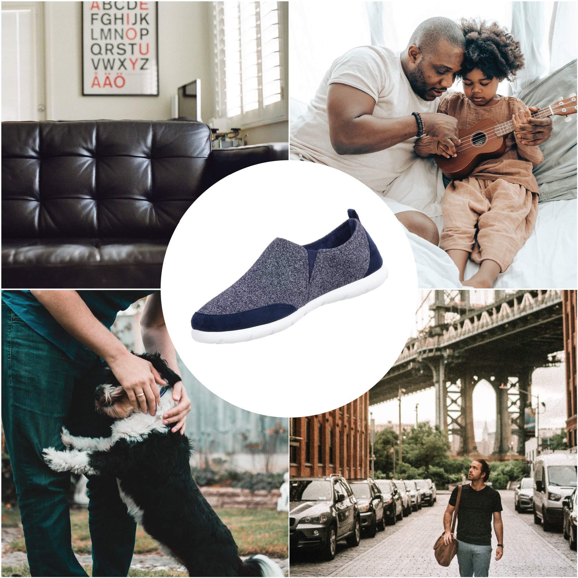 isotoner Men's Zenz Active Slip-On: Ultra-Soft Casual Shoes with Flexible Support & Breathable Mesh - Image 4
