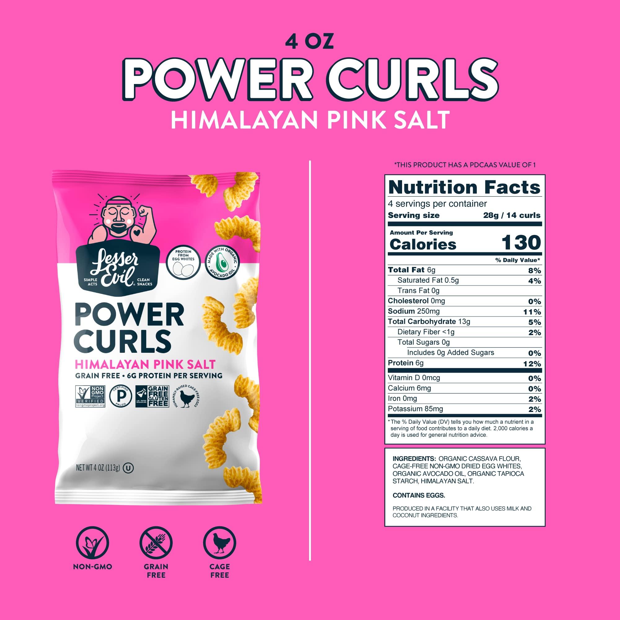 Lesserevil, Power Curls Himalayan Pink Salt, 4 Ounce (Packaging may vary) - Image 10