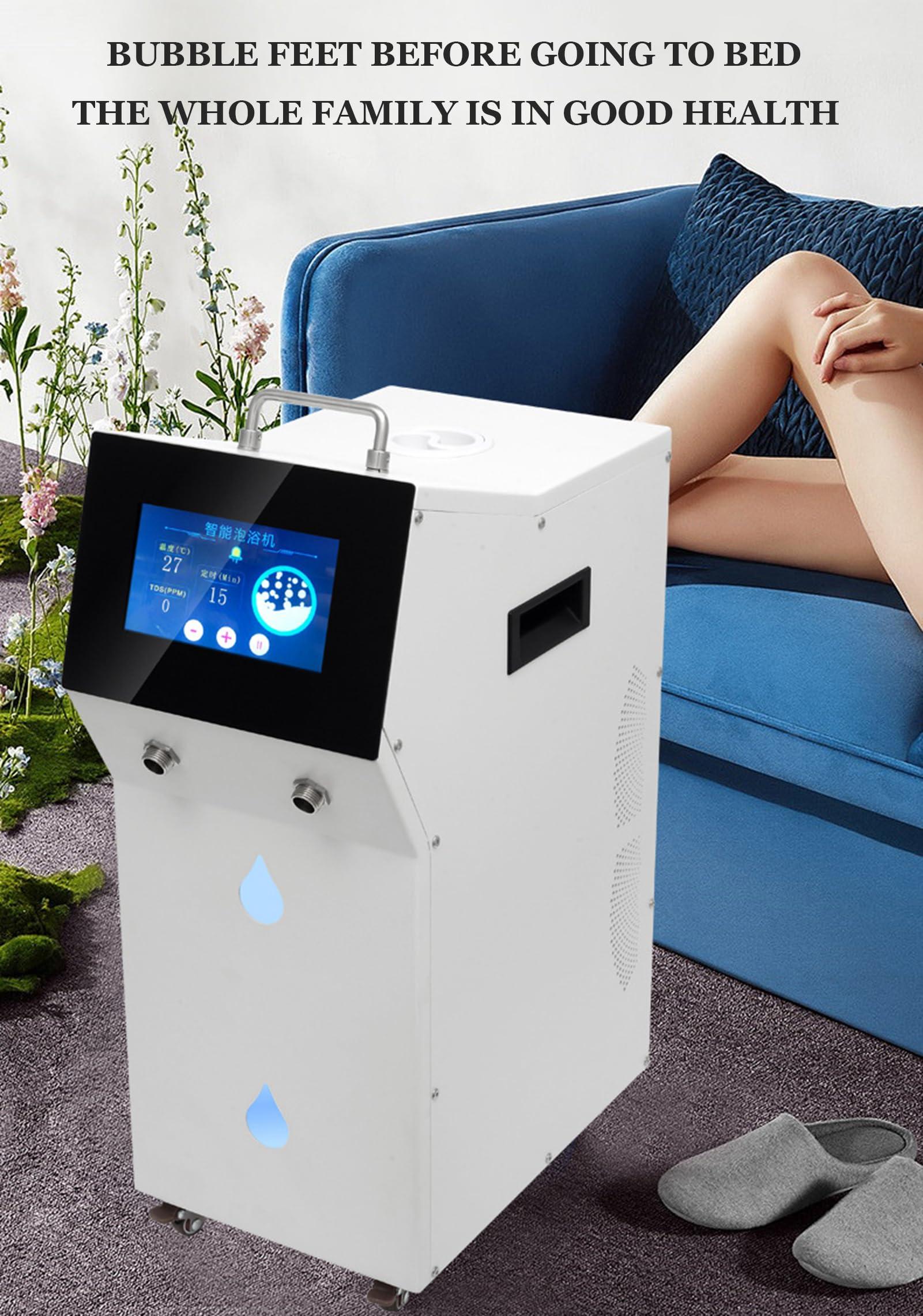 OUOQNUE 5000ML Hydrogen SPA Generator, Household H2 Gas Generator, Molecular Hydrogen Spa Bath, 2000-3000ppb Hydrogen Rich Water Bath Machine, for Skin Health - Image 6