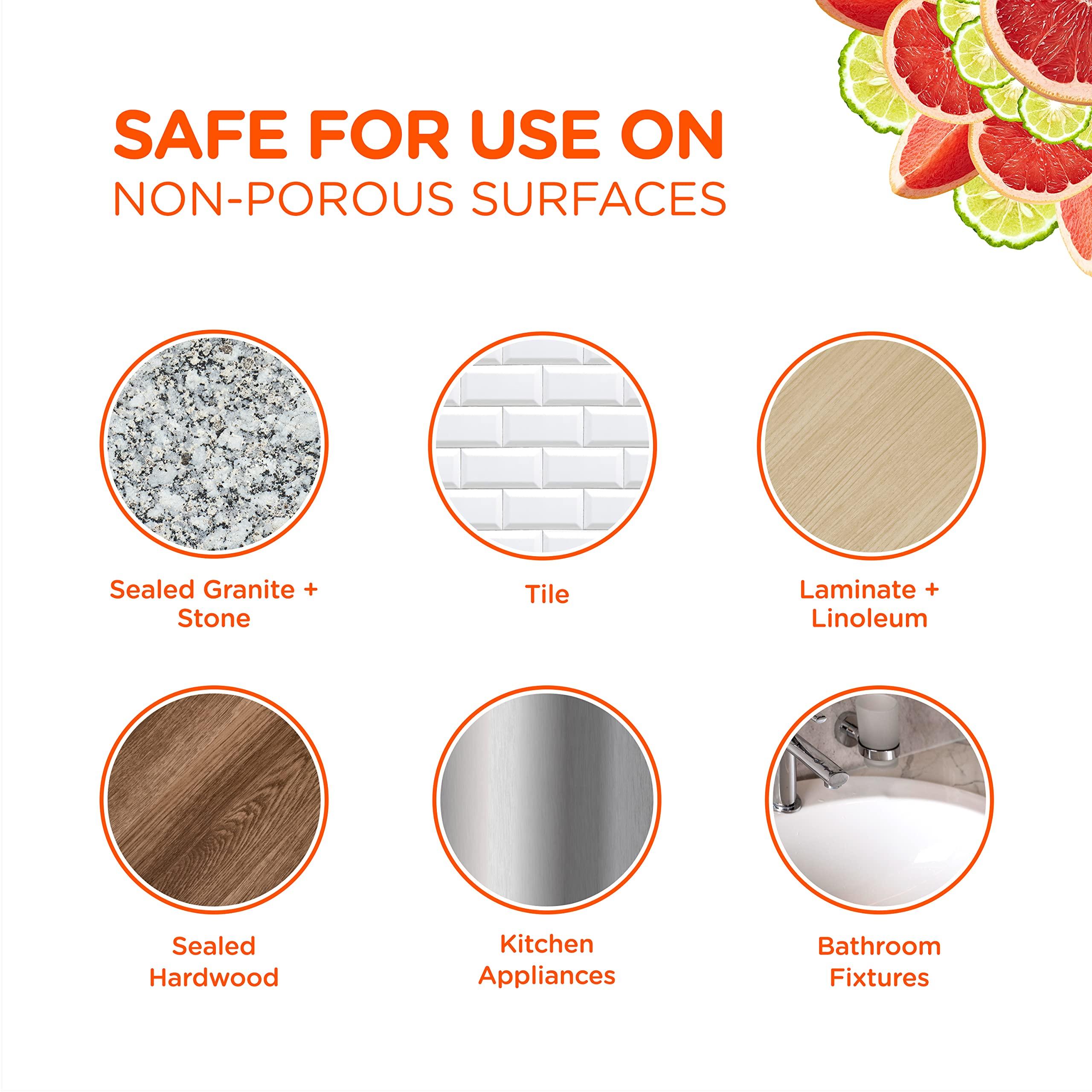 Sapadilla Grapefruit + Bergamot Biodegradable All-Purpose Cleaner Concentrate, 25 Ounce - Image 5
