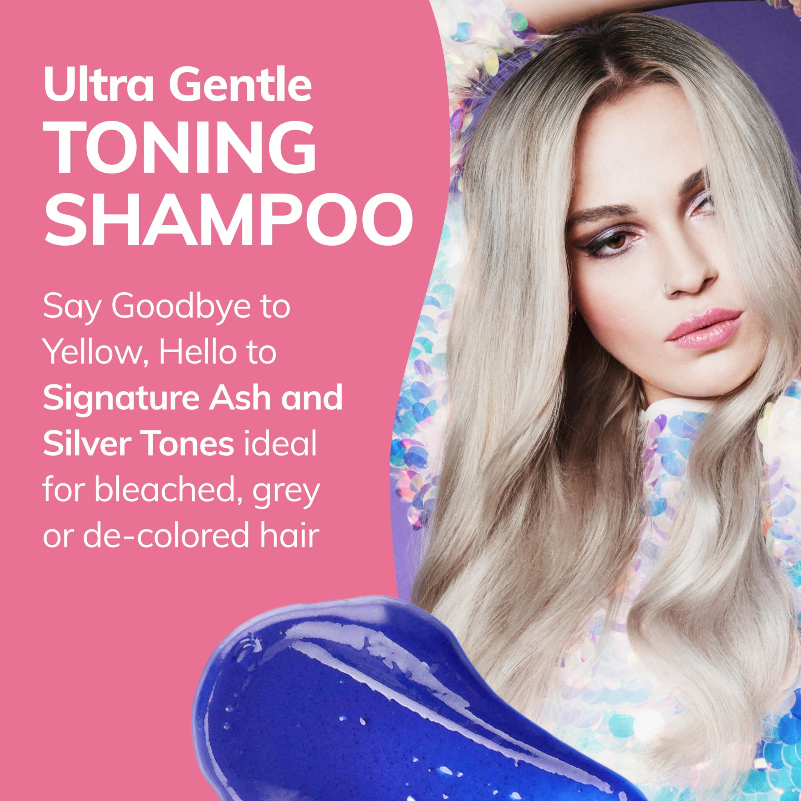 Fanola No Yellow Purple Shampoo - Purple Color Depositing Shampoo for Blondes, Bleached & Grey Hair - Formulated with Violet Pigment to Remove Brassy Tones from Hair (11.83 Fl oz) - Image 2