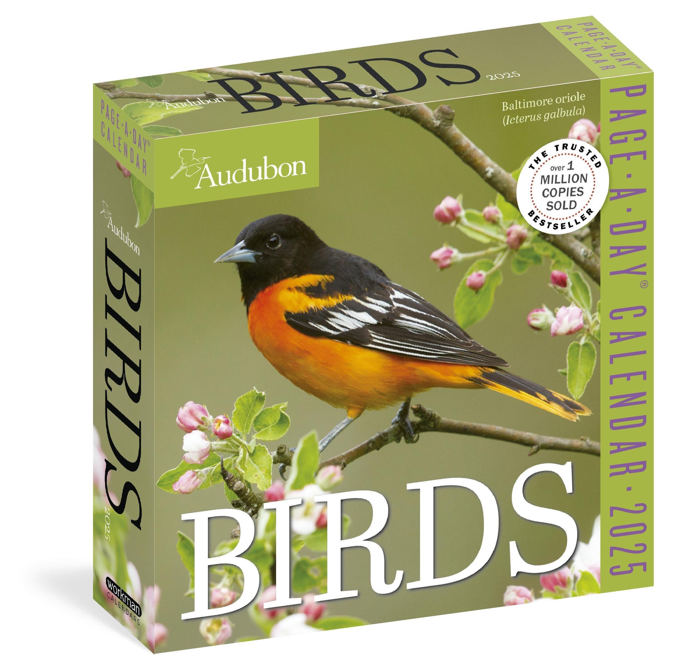 Audubon Birds Page-A-Day® Calendar 2025: The World's Favorite Bird Calendar - Image 1