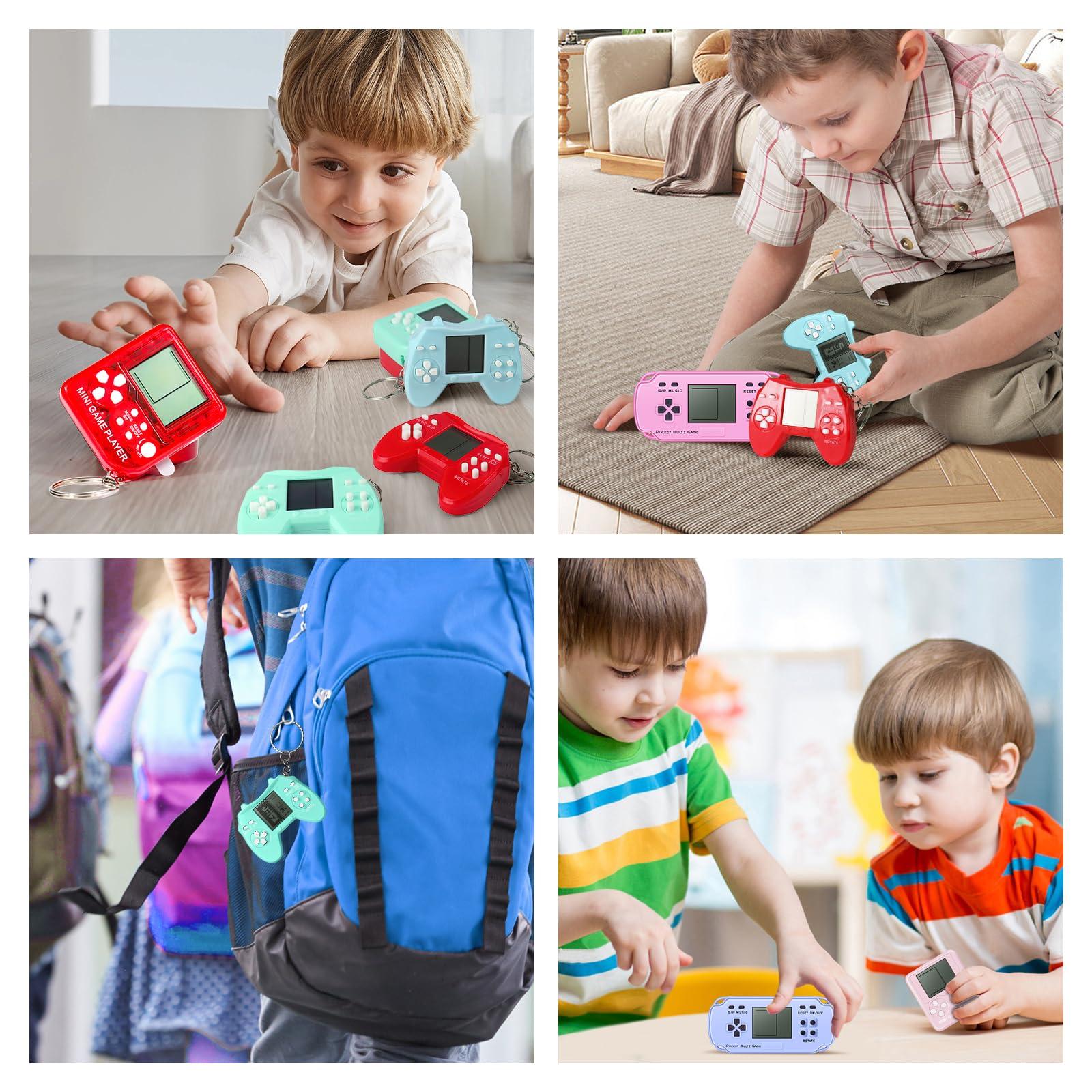 SSRMX 12Pcs Video Game Birthday Party Favors for Kids, Video Game Keychain Party Favors Video Game Party Supplies Gift for Kids - Image 7