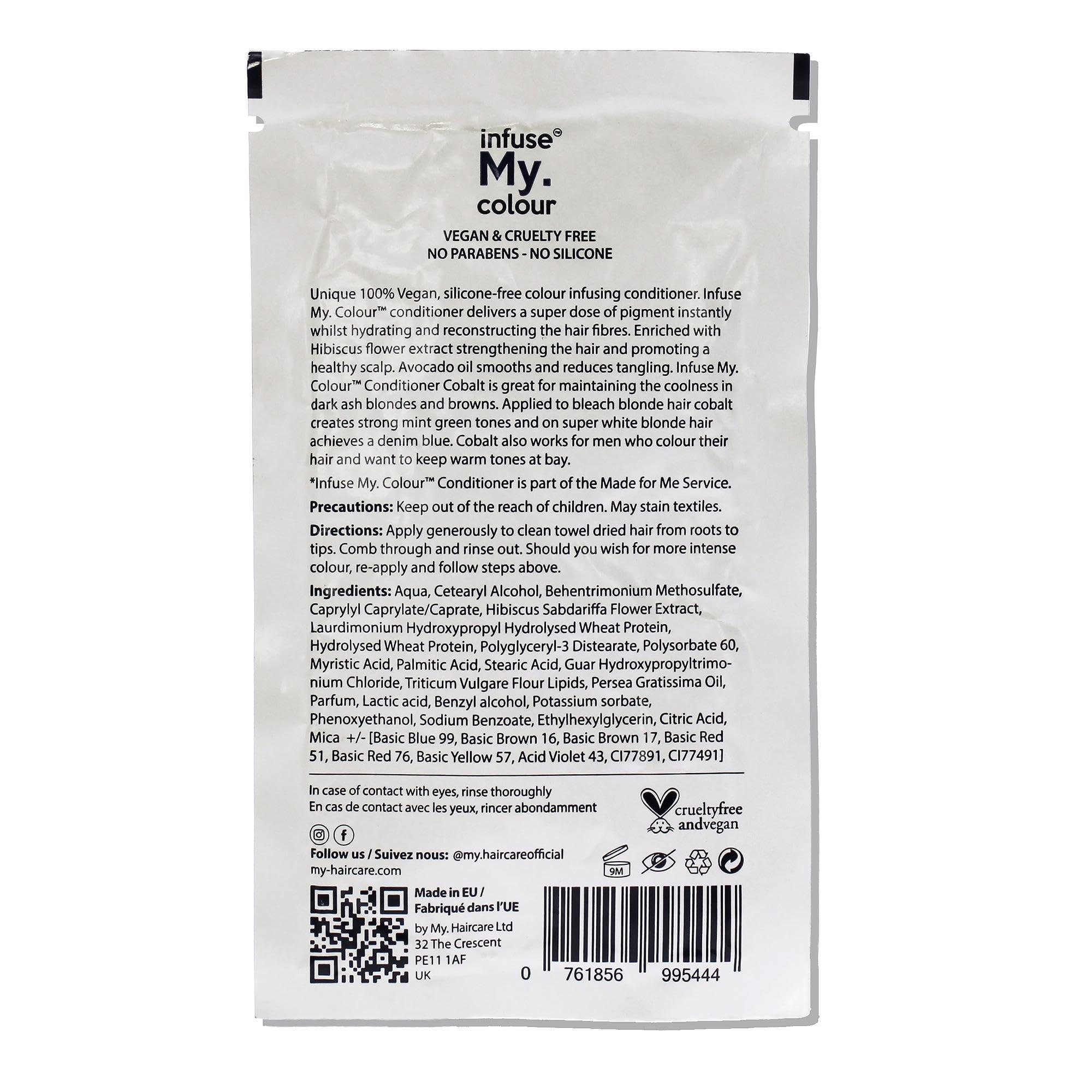 infuse my. colour Cobalt Conditioner Unisex 15 ml - Image 2